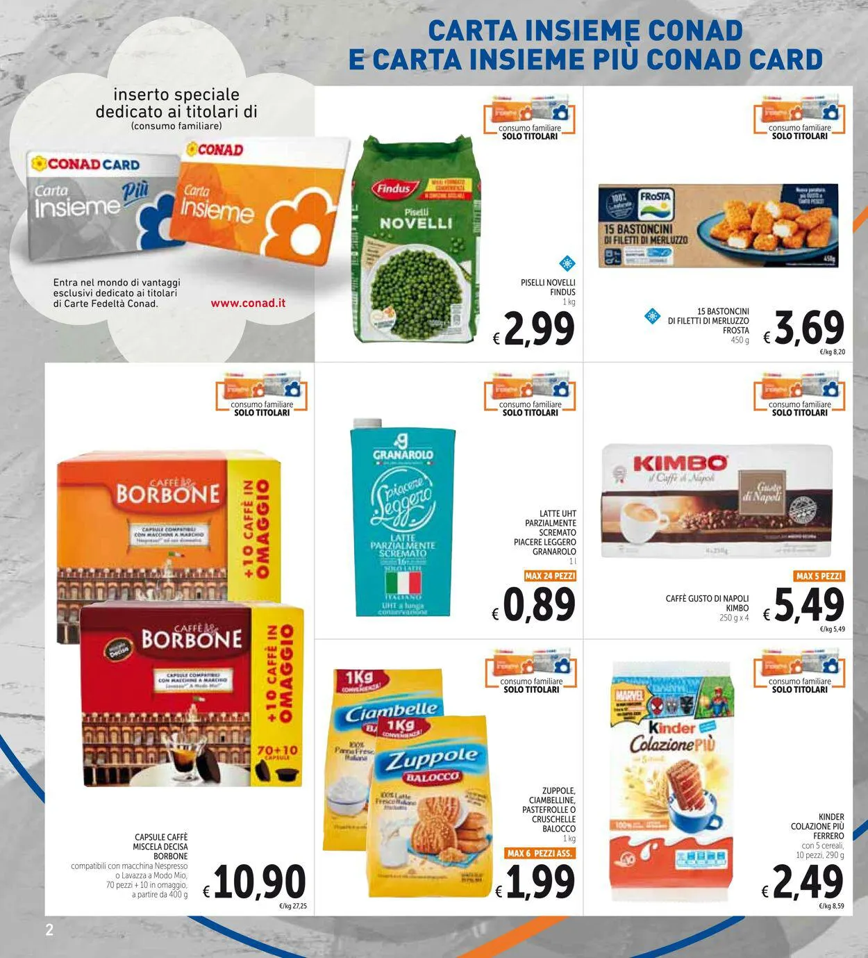 Conad - Spazio - Napoli Volantino attuale da 20 marzo a 30 marzo di 2024 - Pagina del volantino 2