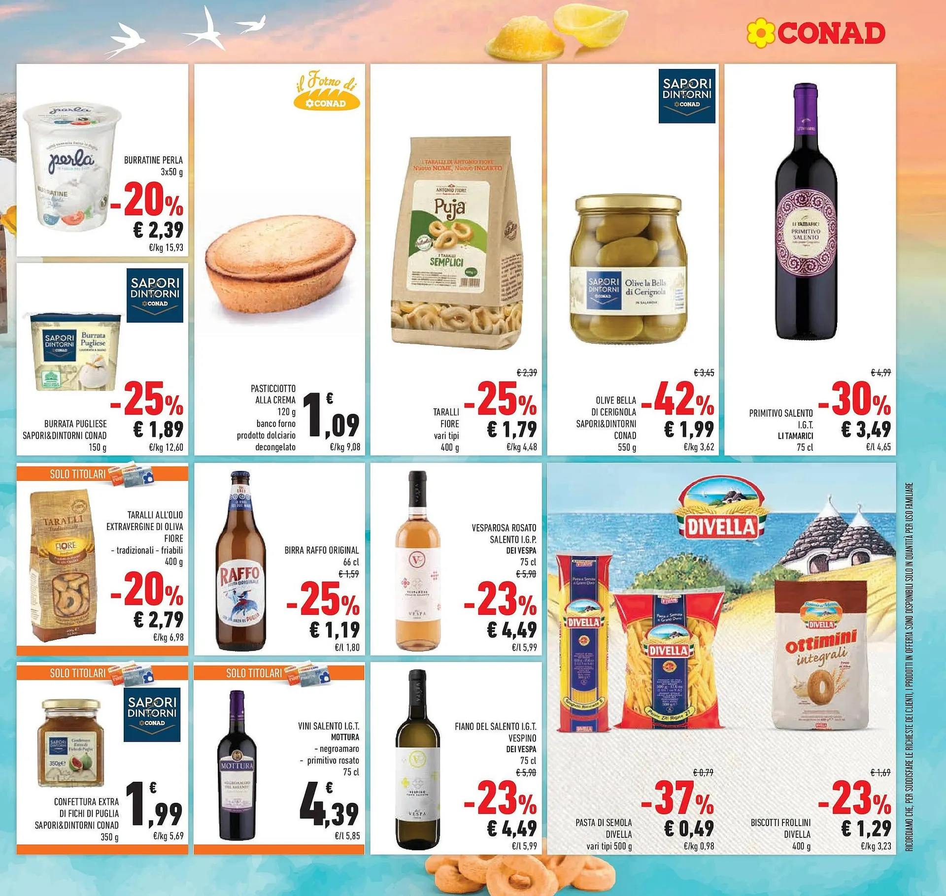 Volantino Conad da 29 luglio a 12 agosto di 2025 - Pagina del volantino 21