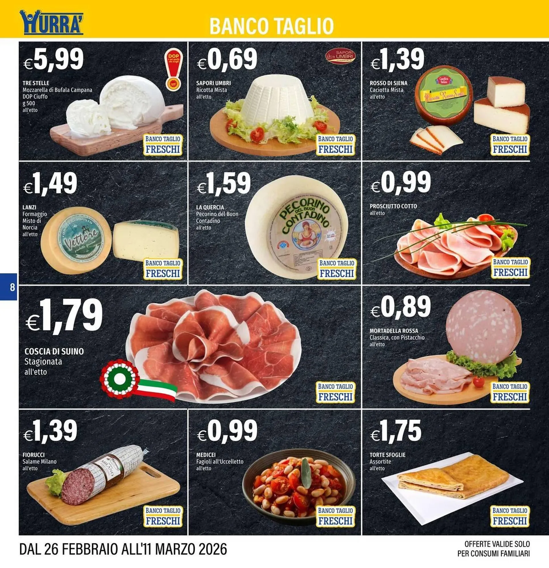 Volantino Hurrà da 26 febbraio a 11 marzo di 2026 - Pagina del volantino 8