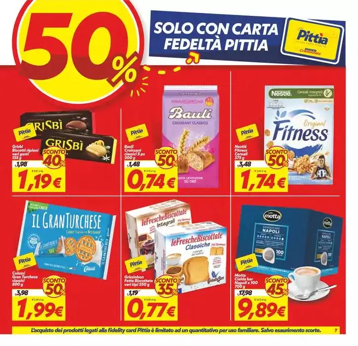 Sconti fino al 50% da 7 marzo a 14 marzo di 2025 - Pagina del volantino 7