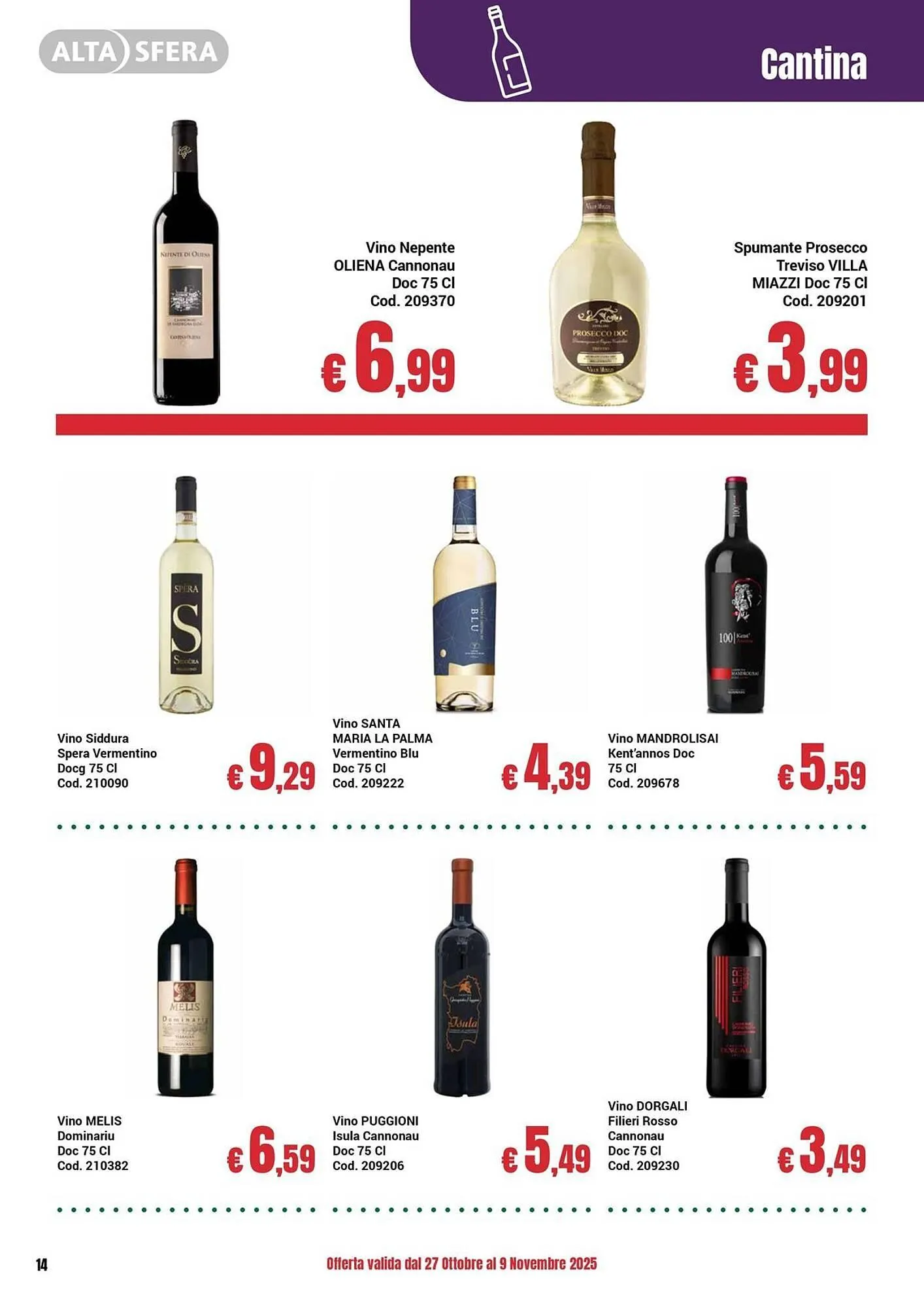 Volantino Centro Cash da 27 ottobre a 9 novembre di 2025 - Pagina del volantino 14