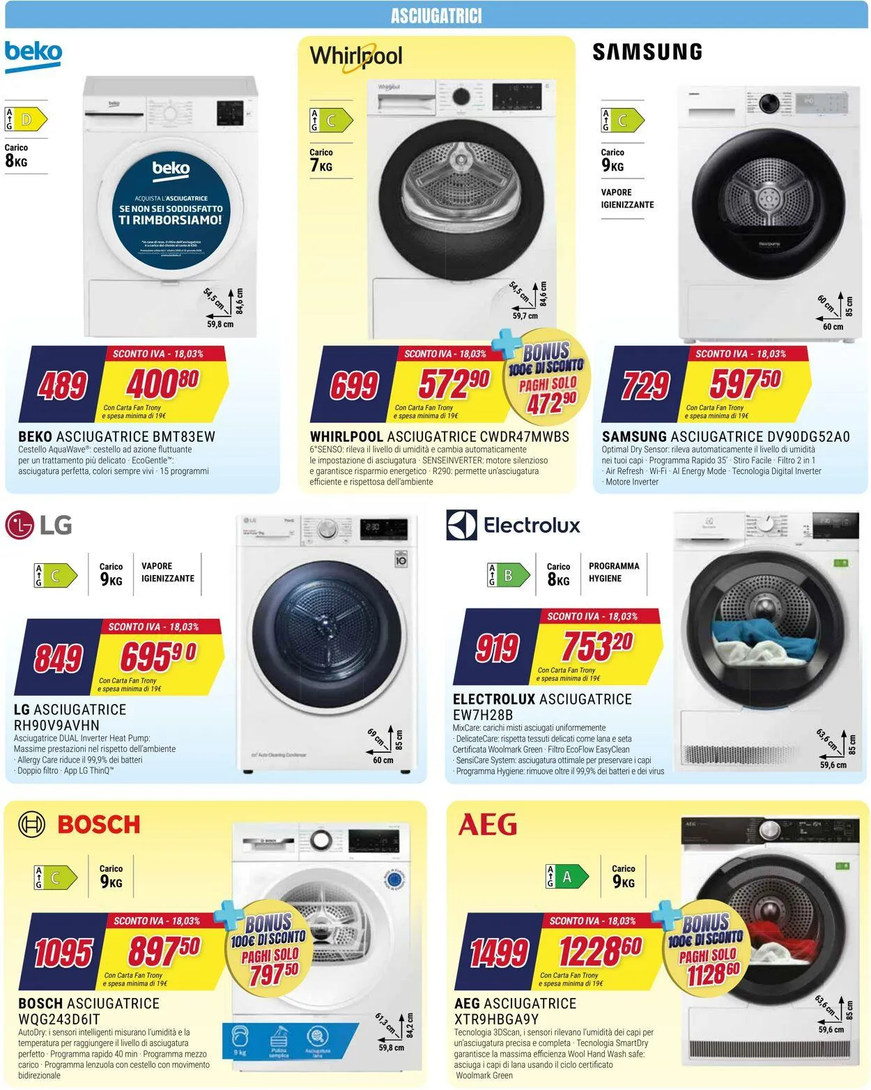 Trony - Milano Volantino attuale da 2 ottobre a 16 ottobre di 2025 - Pagina del volantino 10