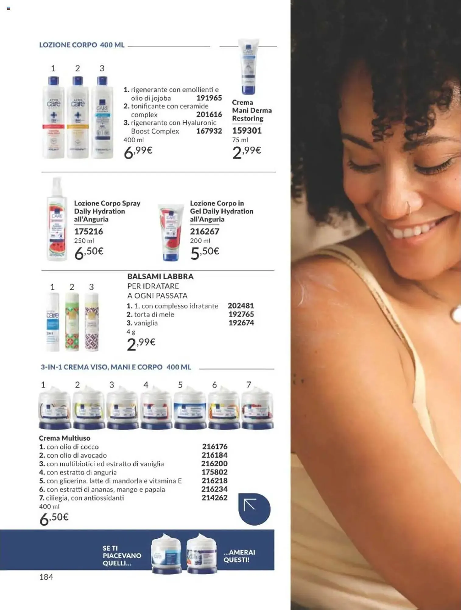 Volantino Avon da 1 aprile a 30 aprile di 2025 - Pagina del volantino 184