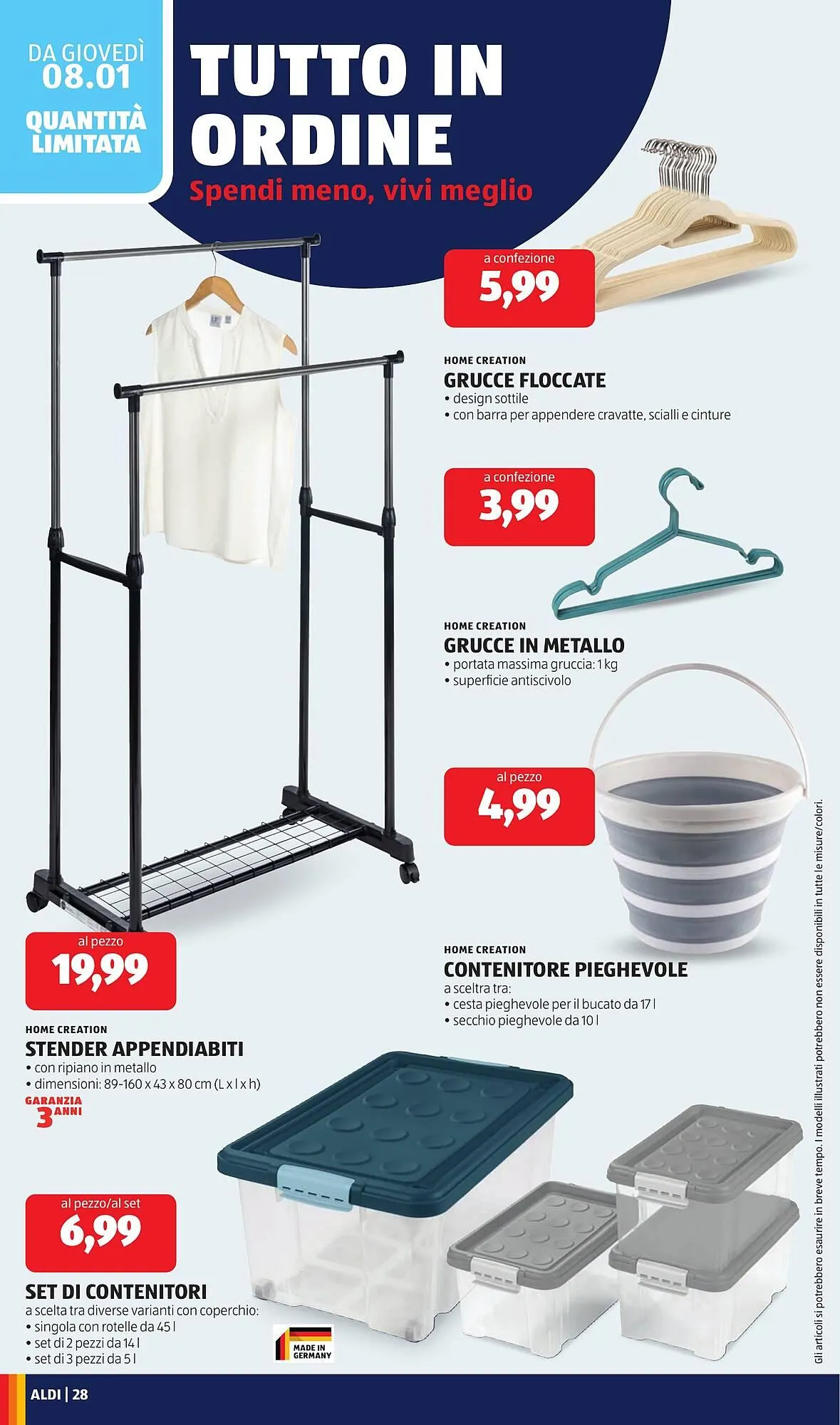 Volantino ALDI da 5 gennaio a 11 gennaio di 2026 - Pagina del volantino 28