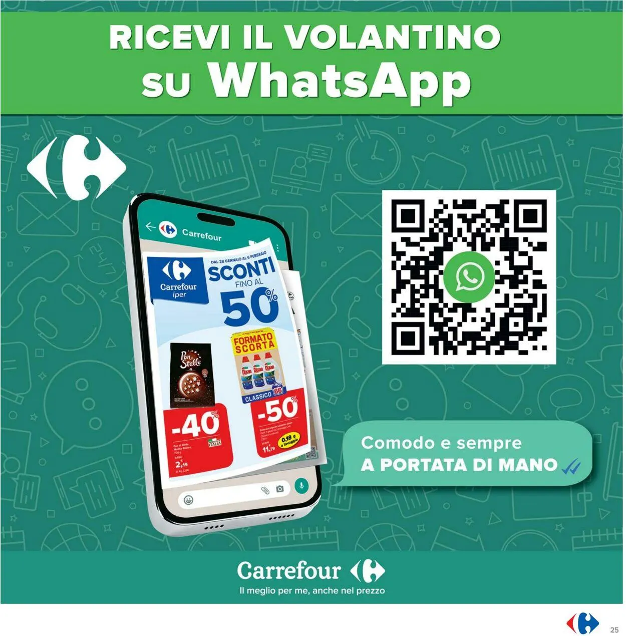 Carrefour Volantino attuale da 5 settembre a 14 settembre di 2025 - Pagina del volantino 25