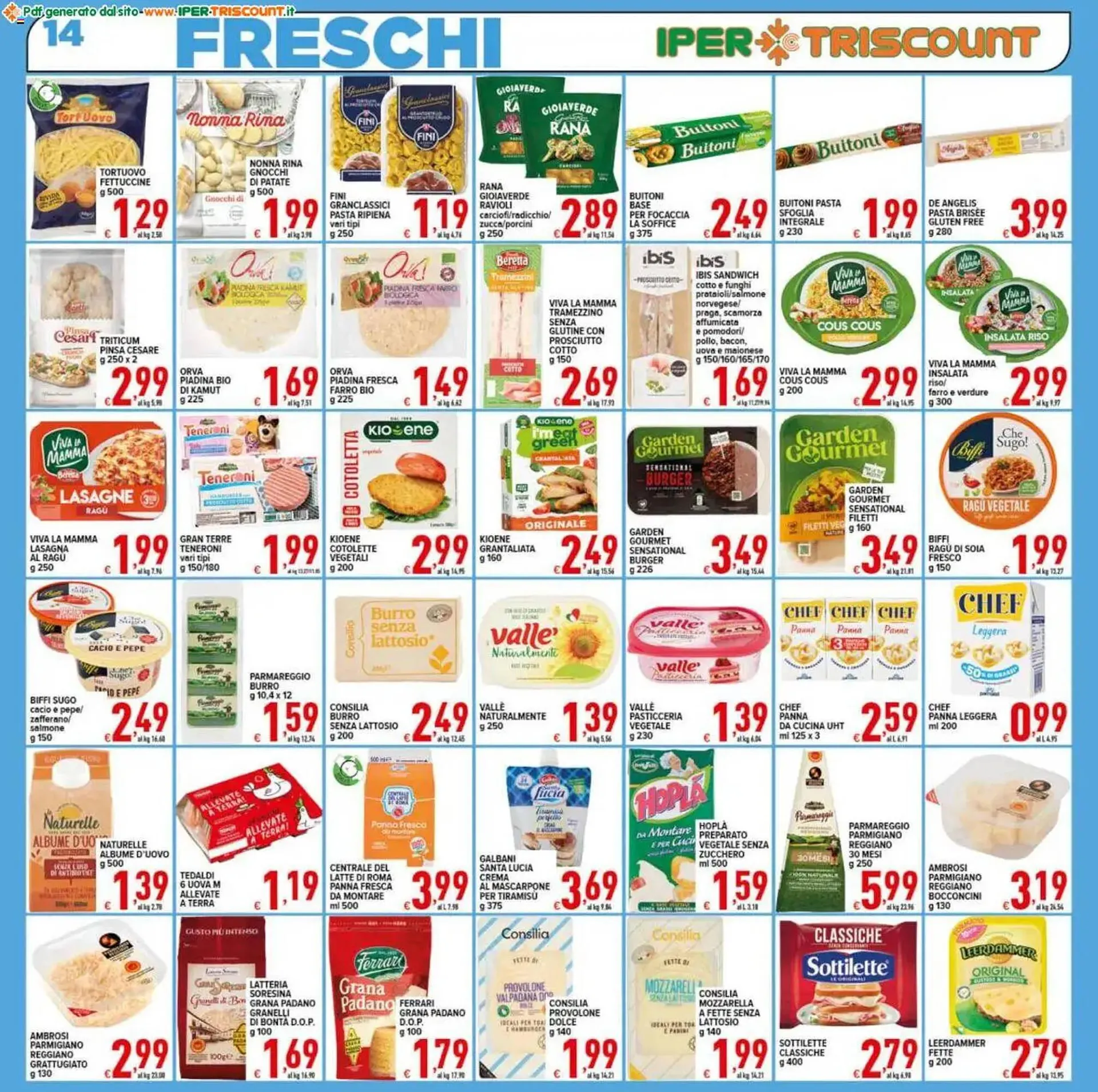 Volantino Iper Triscount da 16 luglio a 24 luglio di 2025 - Pagina del volantino 14