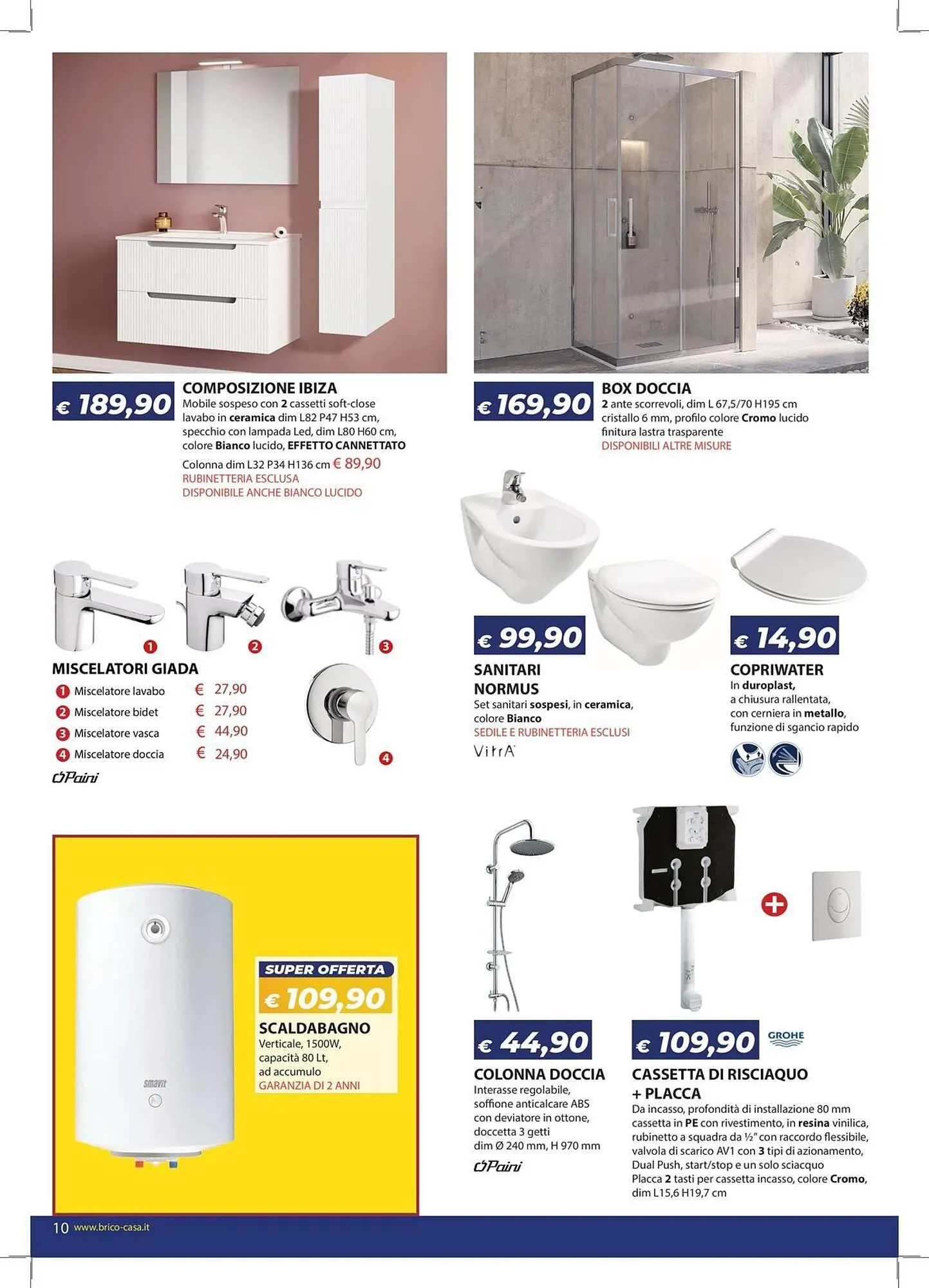 Volantino Bricocasa da 6 giugno a 29 giugno di 2025 - Pagina del volantino 10