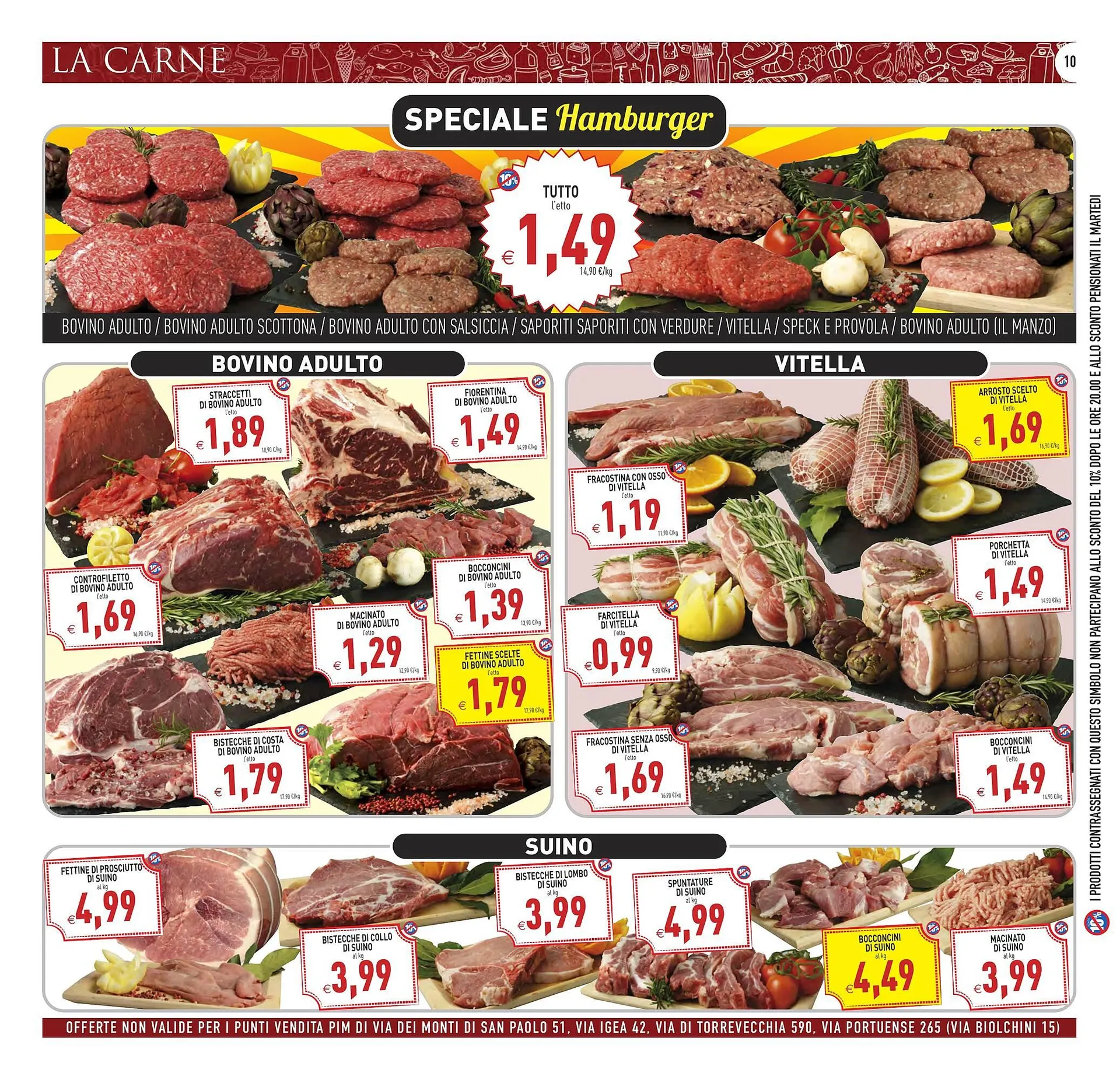 Volantino Supermercati Agorà da 17 marzo a 25 marzo di 2026 - Pagina del volantino 10