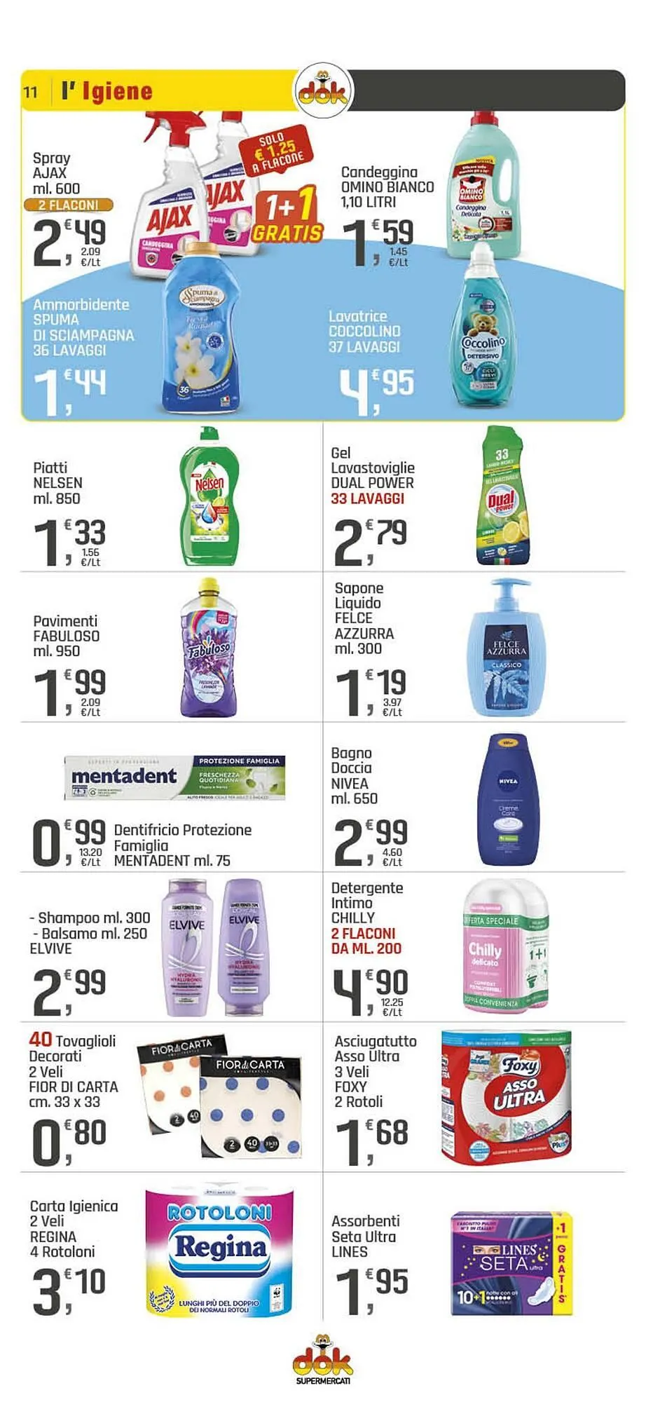 Volantino Supermercati Dok da 28 agosto a 10 settembre di 2025 - Pagina del volantino 11