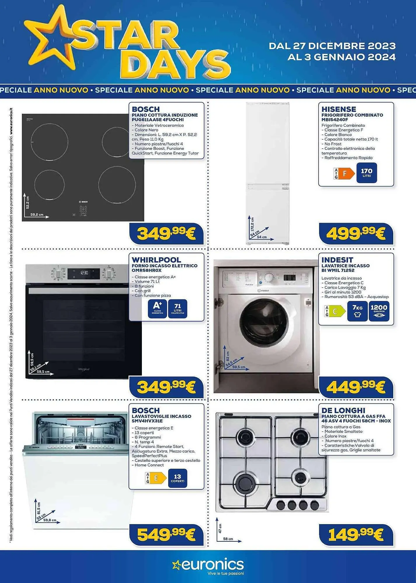 Volantino Euronics da 27 dicembre a 3 gennaio di 2024 - Pagina del volantino 6