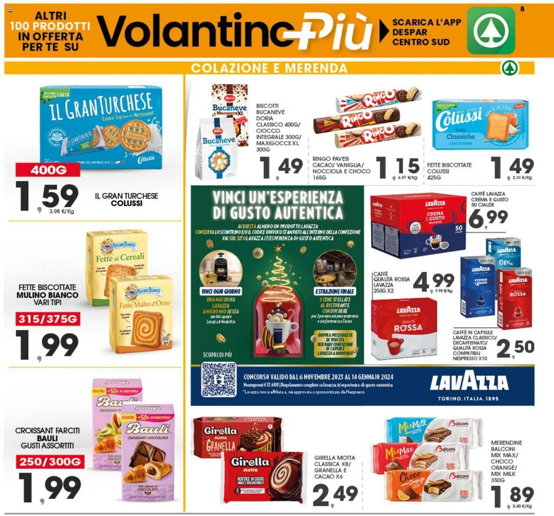 Volantino Eurospar da 4 dicembre a 9 dicembre di 2023 - Pagina del volantino 8