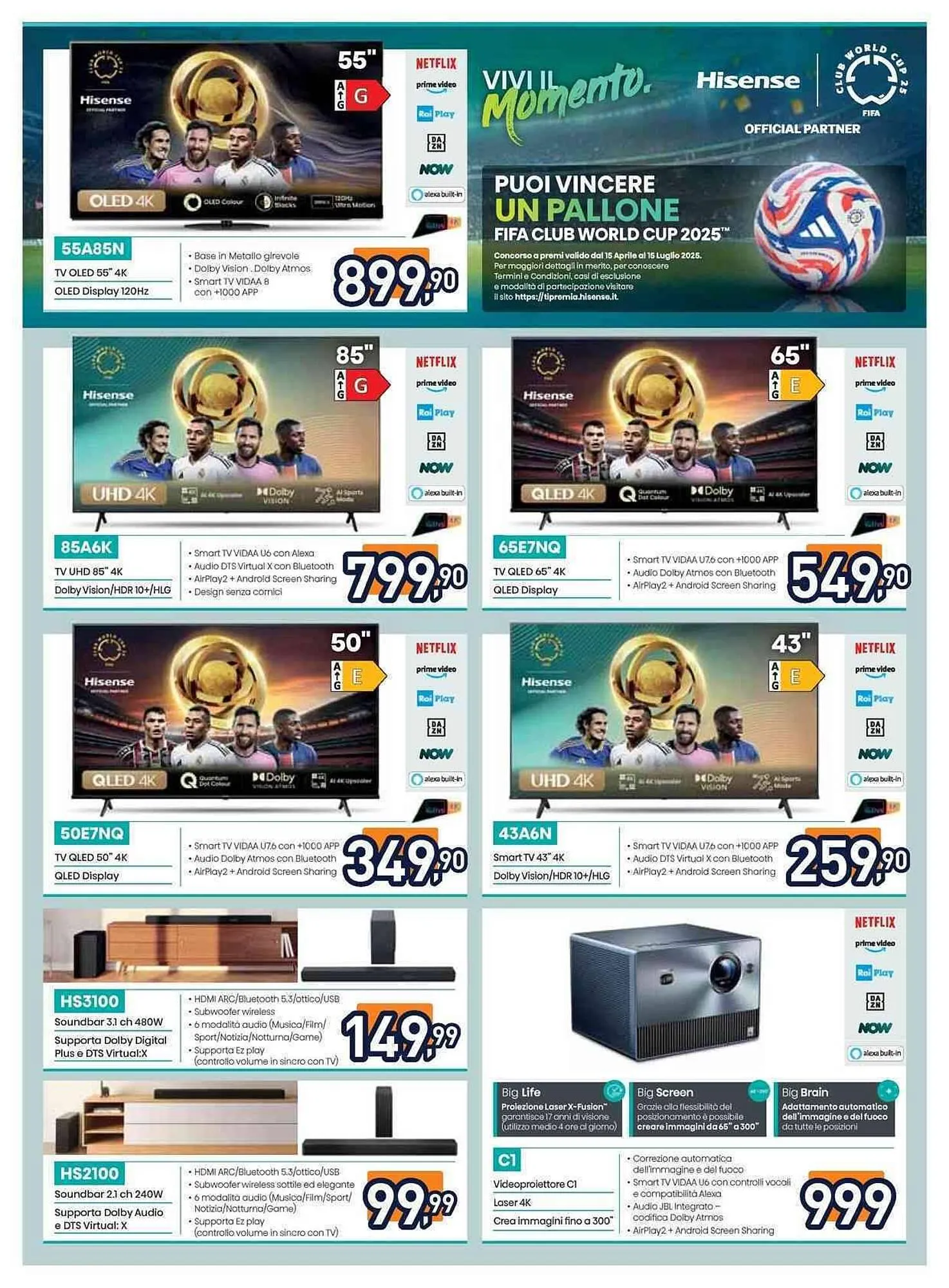 Volantino Unieuro da 4 luglio a 17 luglio di 2025 - Pagina del volantino 4