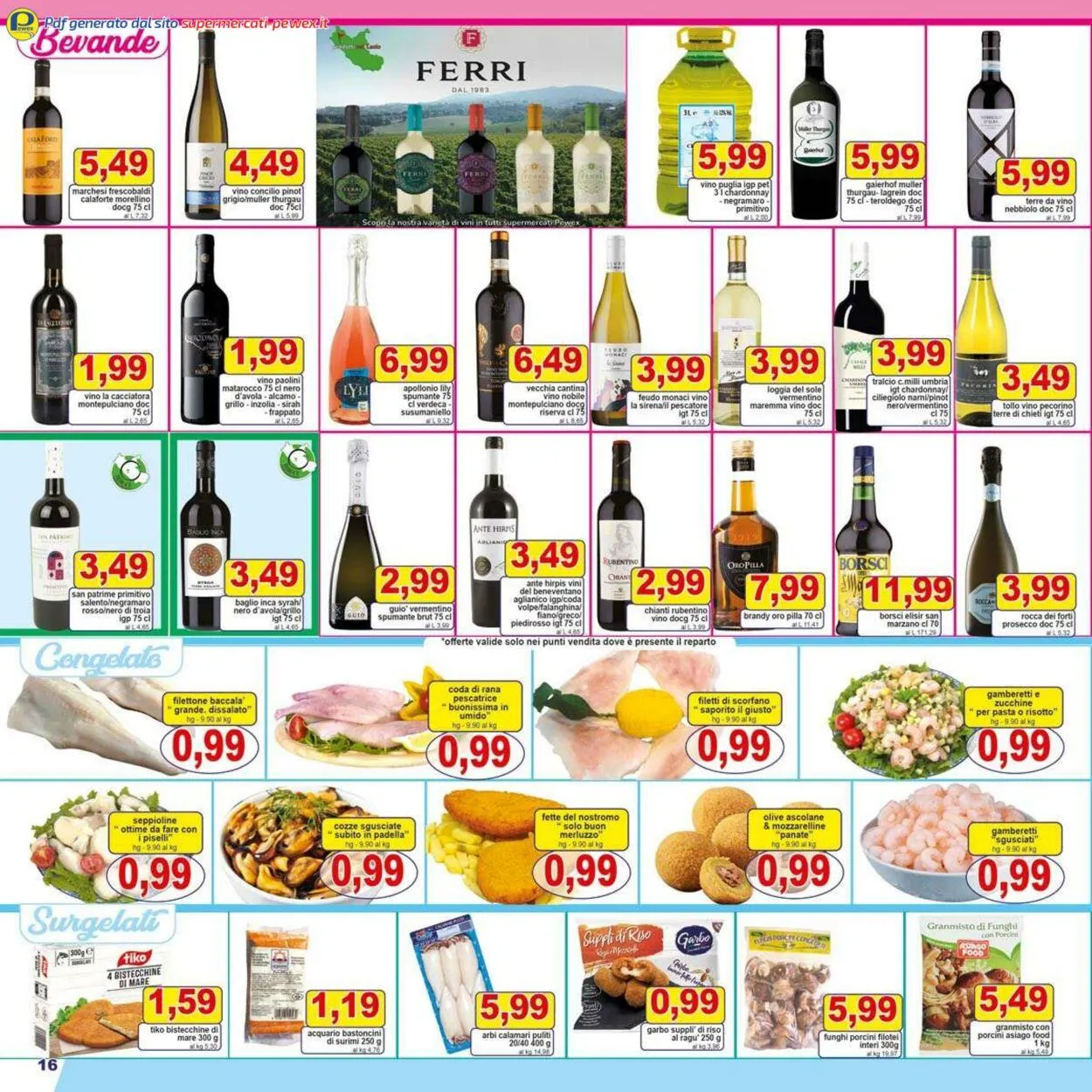 Pewex Volantino attuale da 4 marzo a 18 marzo di 2025 - Pagina del volantino 16