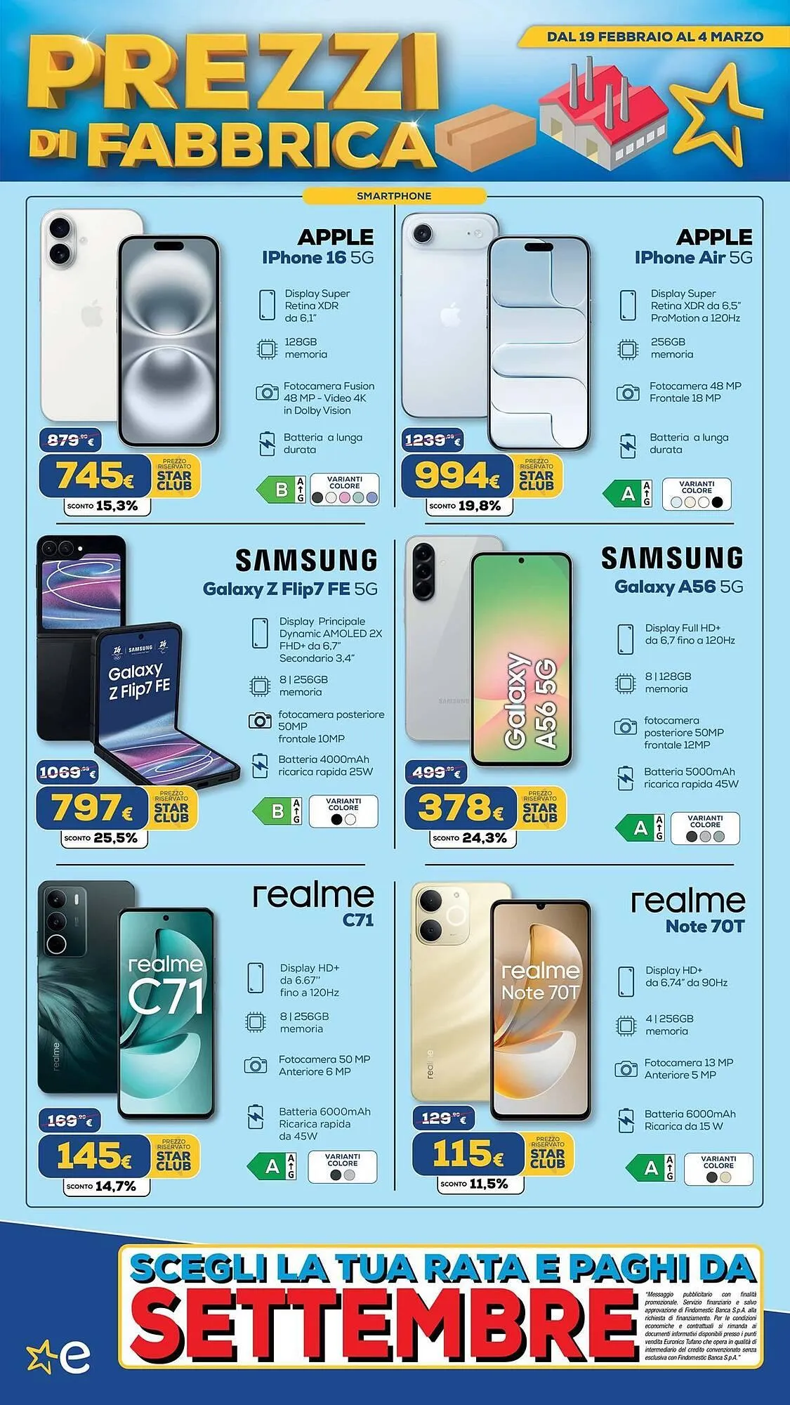 Volantino Euronics da 20 febbraio a 4 marzo di 2026 - Pagina del volantino 136