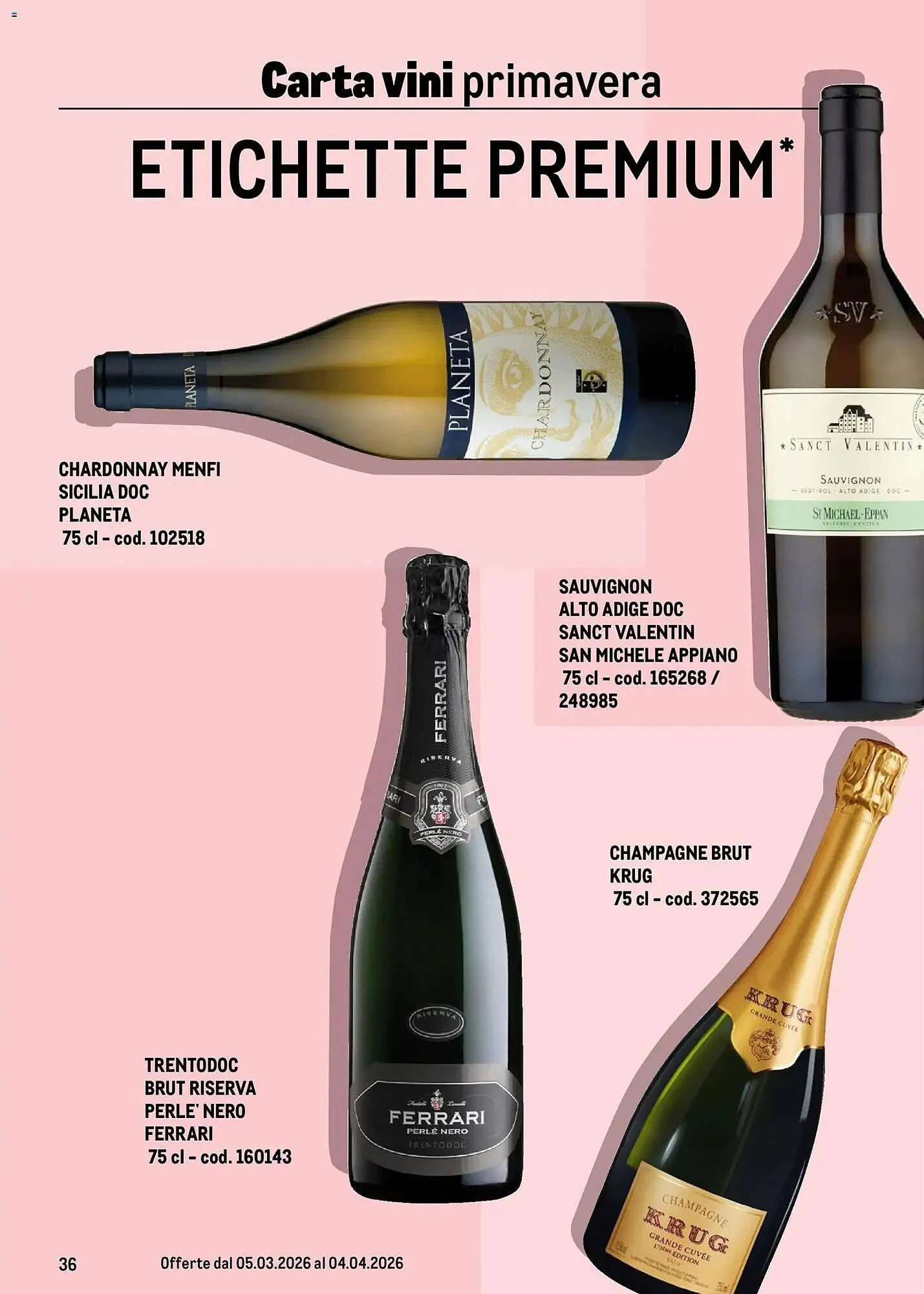 Volantino Metro da 5 marzo a 4 aprile di 2026 - Pagina del volantino 36