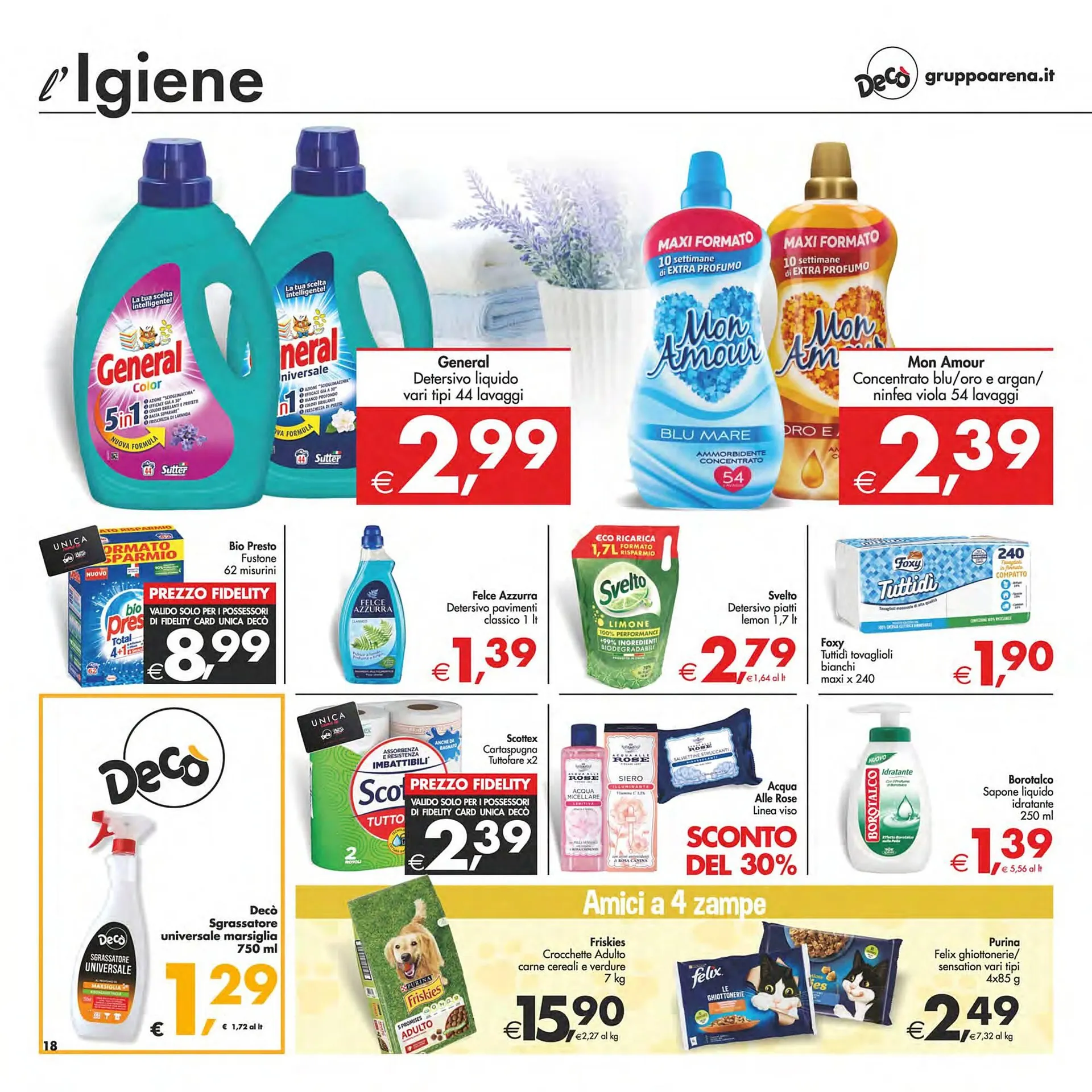 Volantino Deco Maxistore da 22 aprile a 1 maggio di 2025 - Pagina del volantino 18