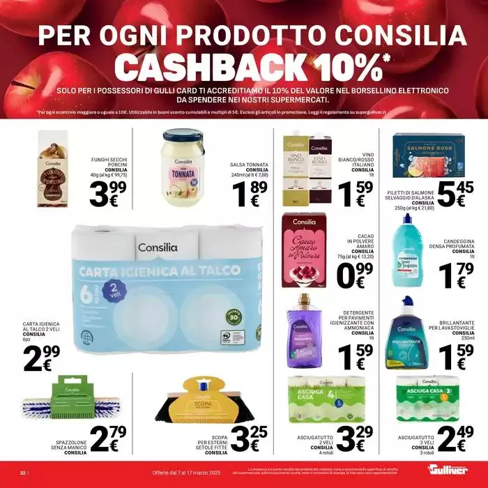 Scegli tu un mondo di vantaggi da 7 marzo a 17 marzo di 2025 - Pagina del volantino 22