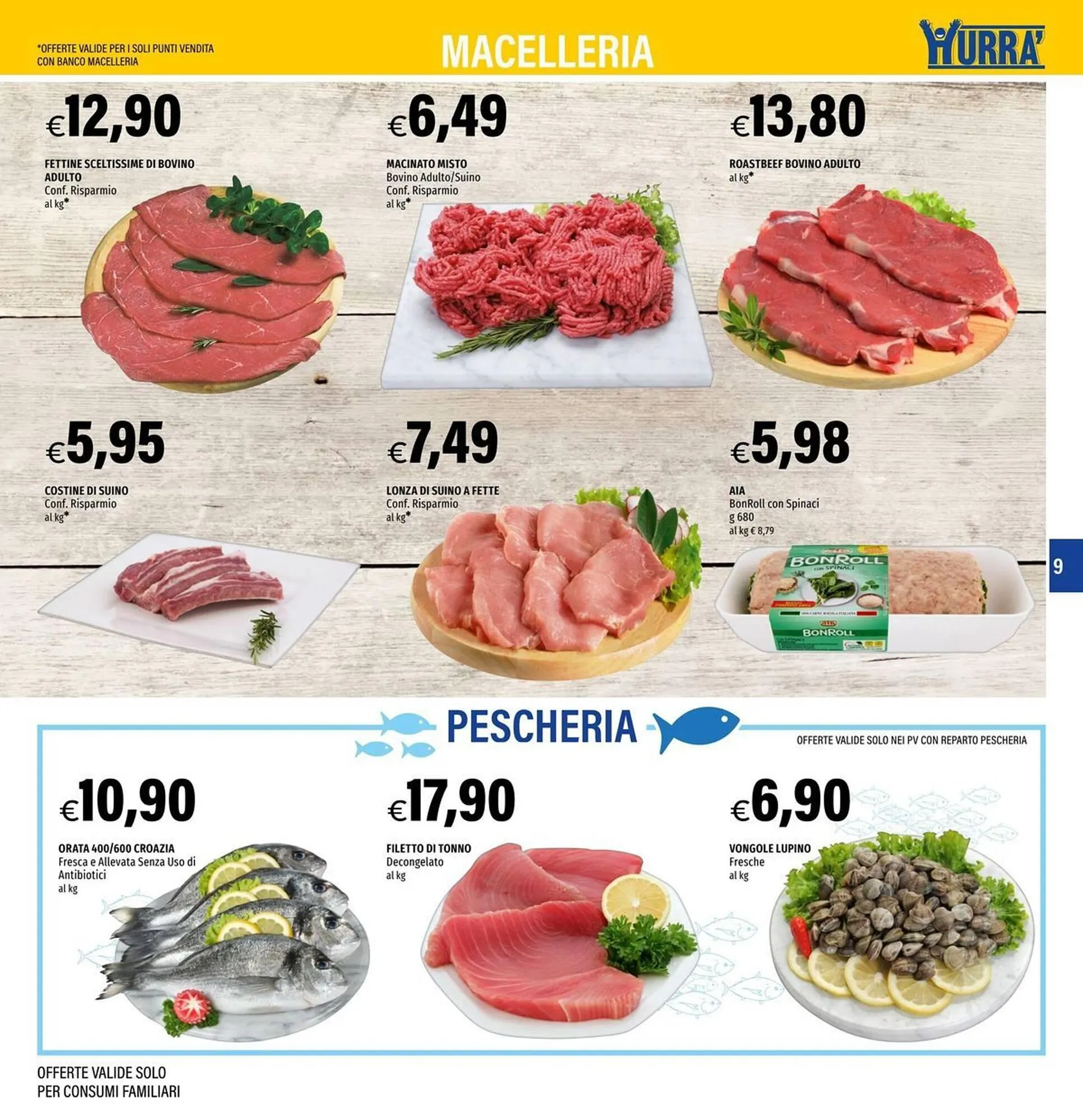 Volantino Hurrà da 26 giugno a 9 luglio di 2025 - Pagina del volantino 9