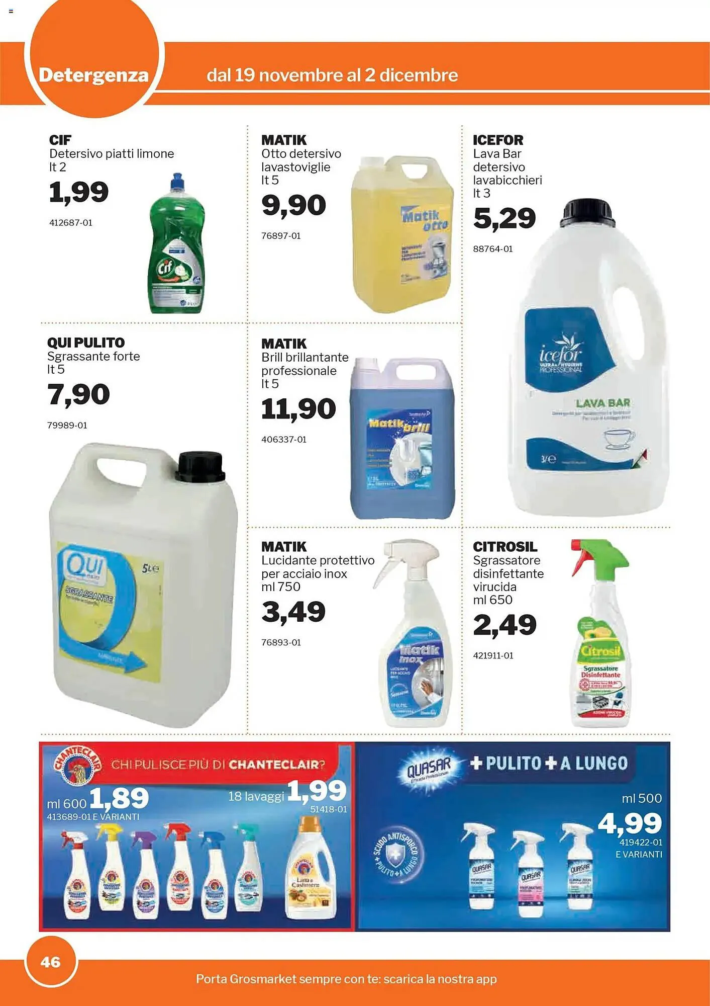 Volantino GrosMarket da 19 novembre a 2 dicembre di 2025 - Pagina del volantino 46