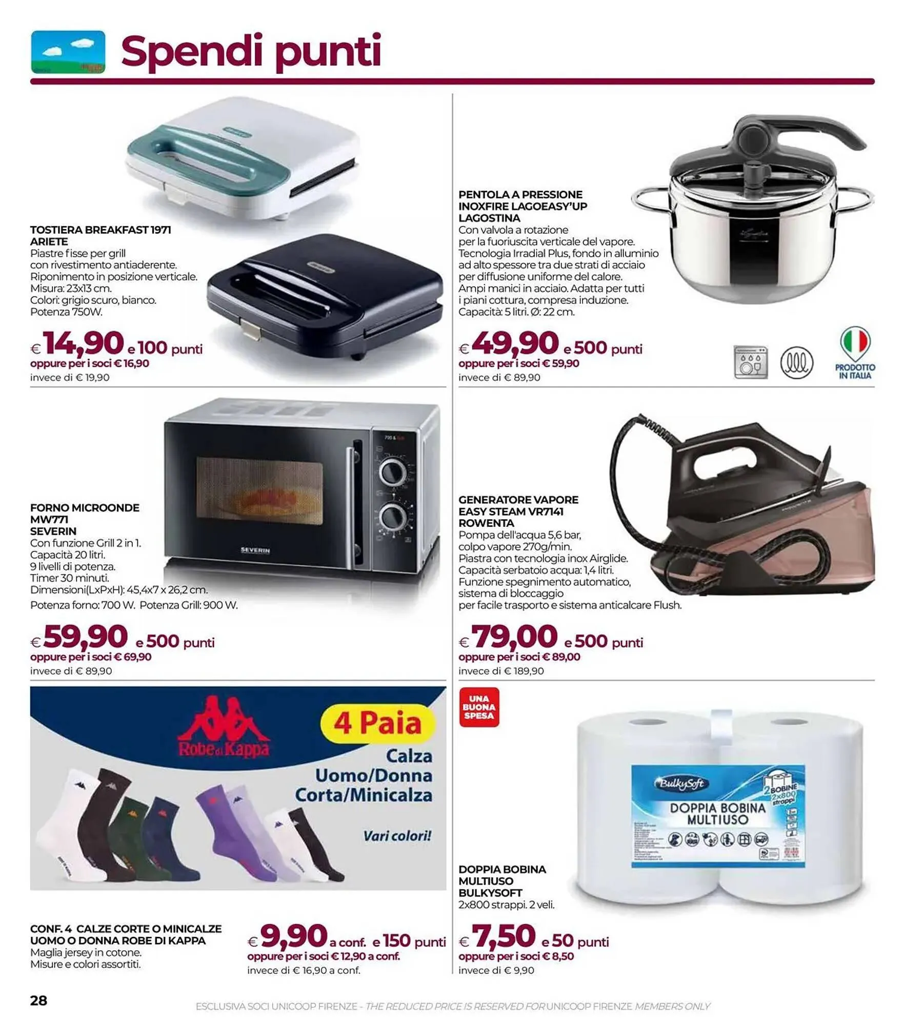 Volantino Unicoop da 25 febbraio a 11 marzo di 2026 - Pagina del volantino 28