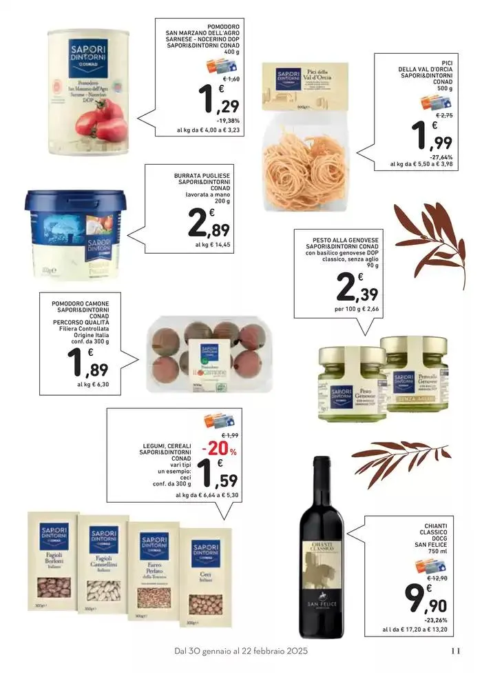  Il Buono del Paese da 30 gennaio a 22 febbraio di 2025 - Pagina del volantino 11