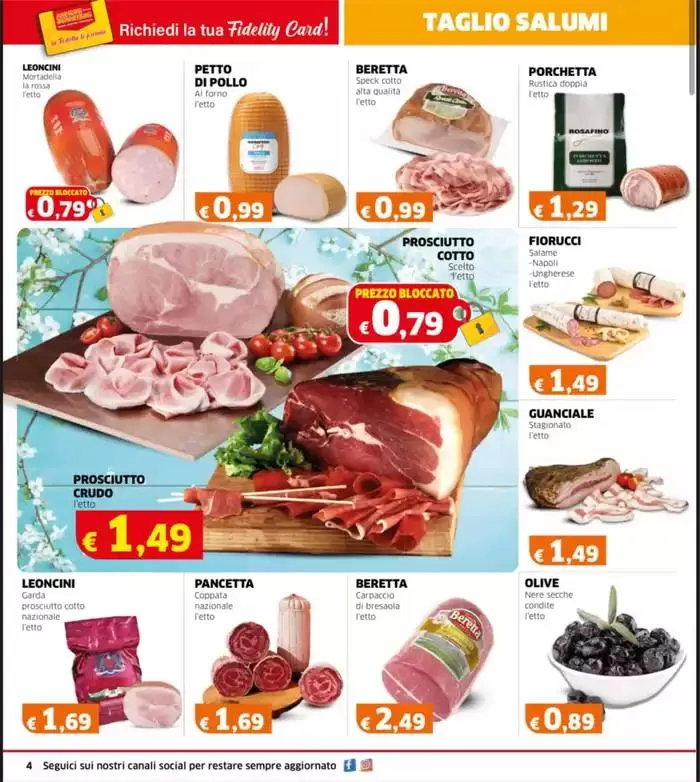 Dove tutto costa meno! da 18 marzo a 31 marzo di 2025 - Pagina del volantino 4