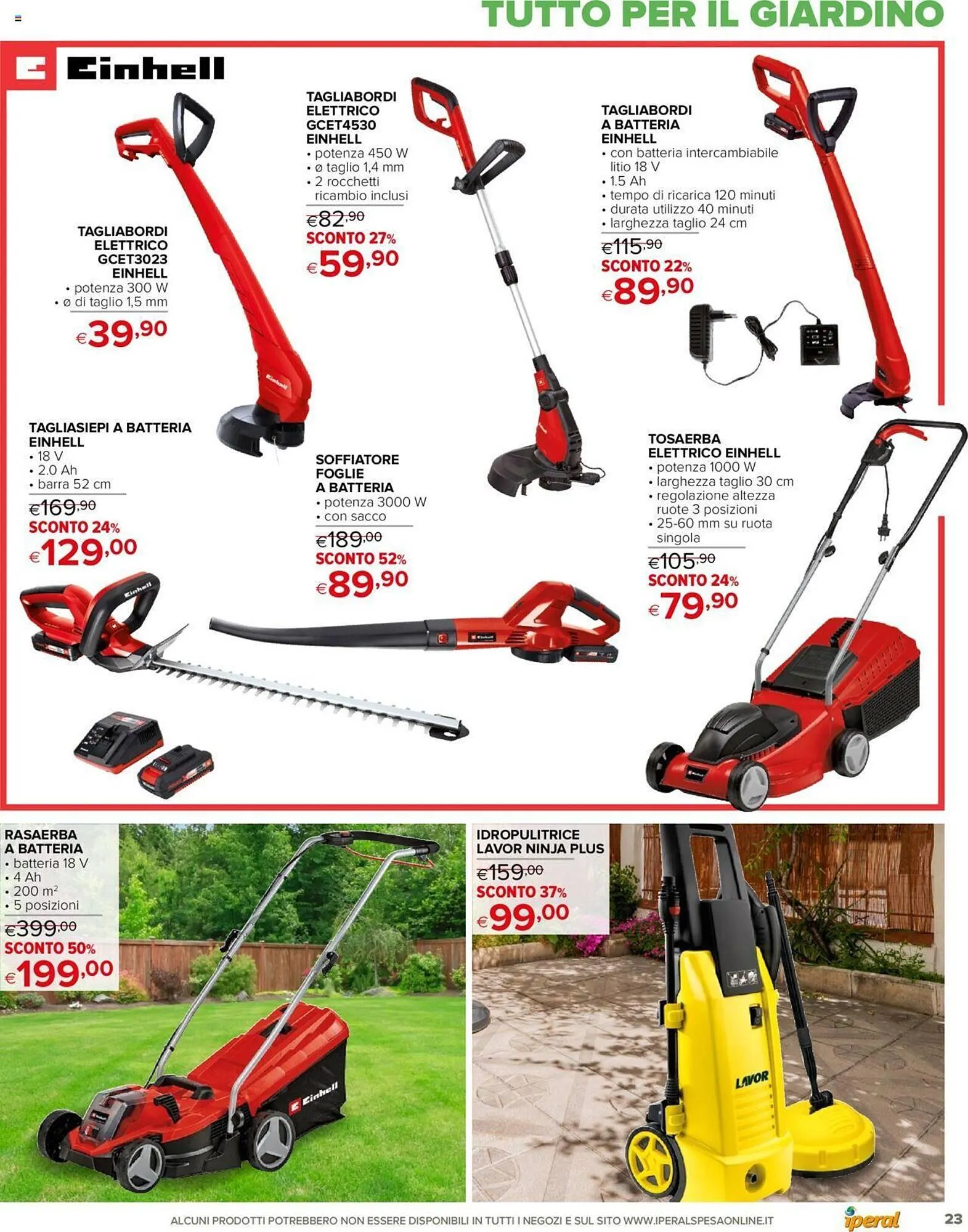 Volantino Iperal da 29 aprile a 18 giugno di 2024 - Pagina del volantino 23