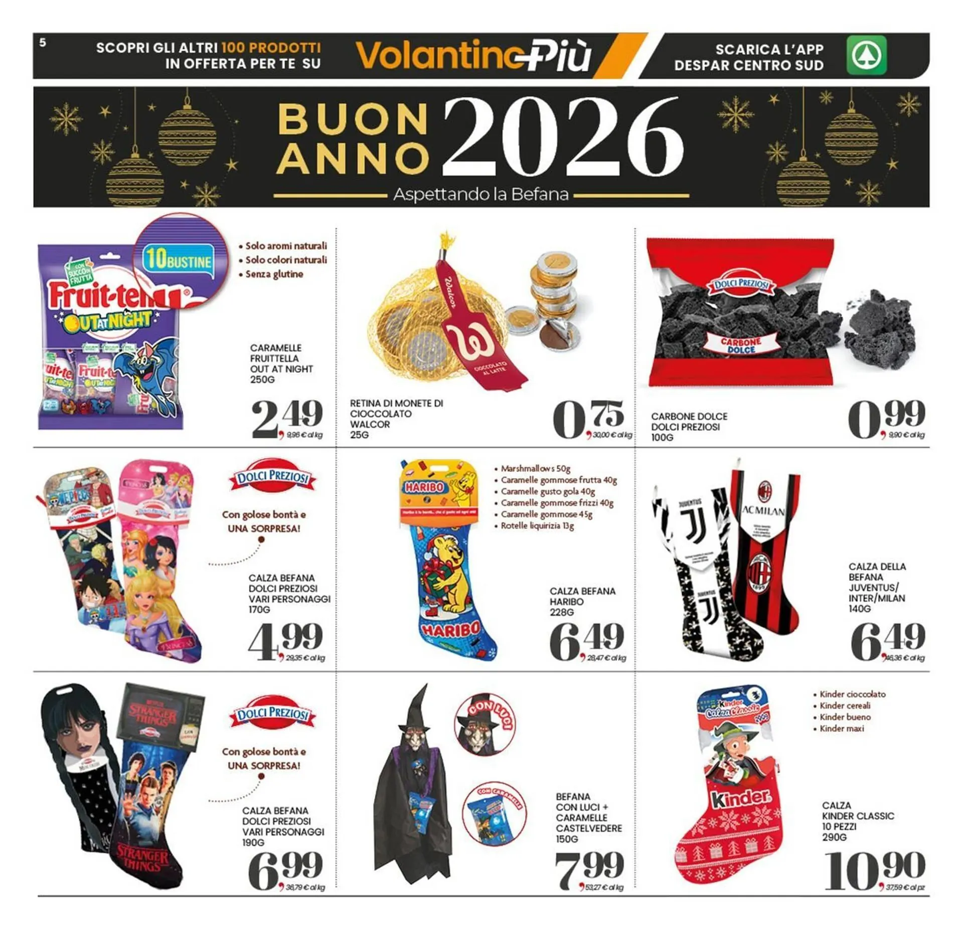 Volantino Eurospar da 27 dicembre a 8 gennaio di 2026 - Pagina del volantino 5