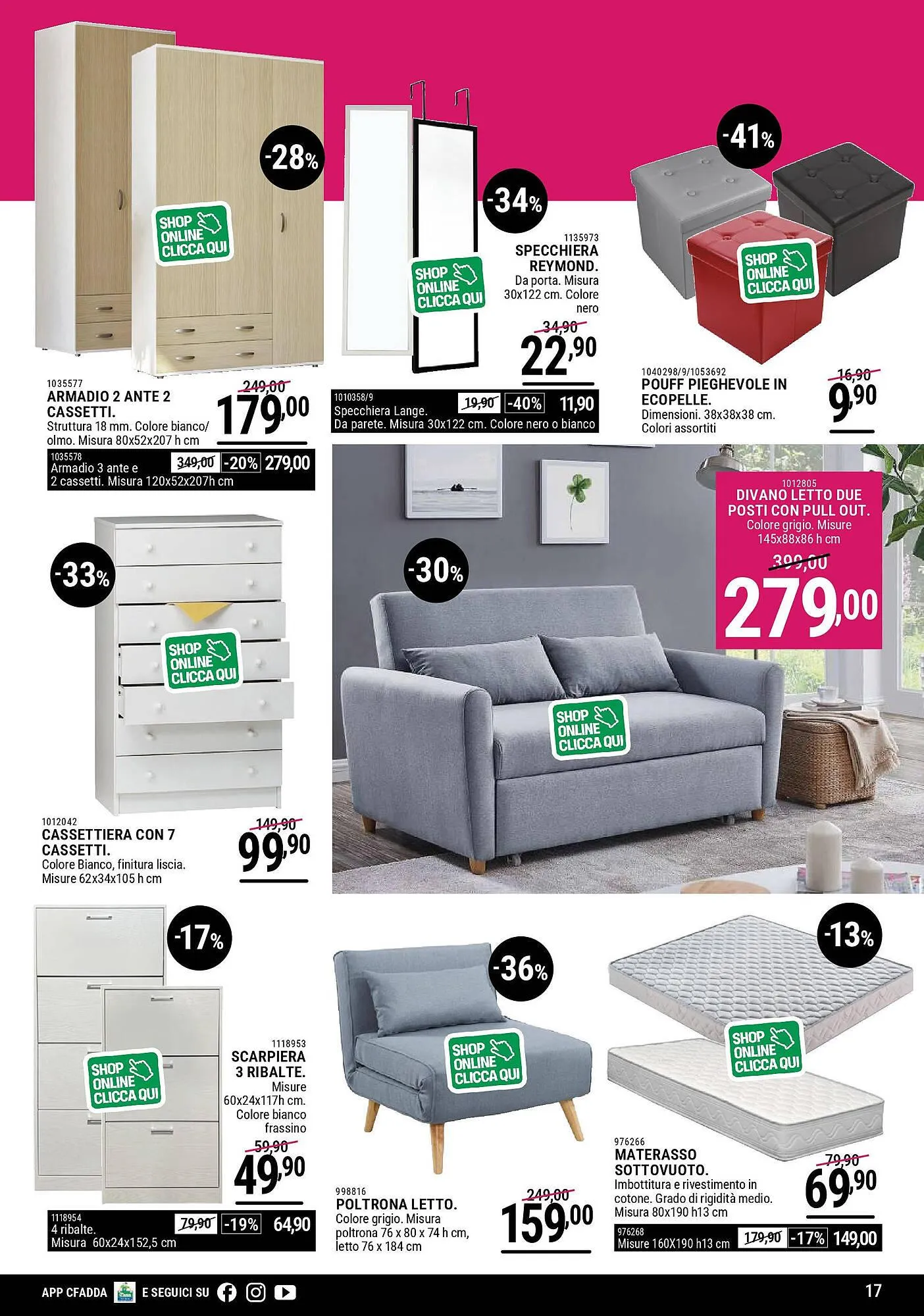 Volantino Cfadda da 2 luglio a 27 luglio di 2025 - Pagina del volantino 17