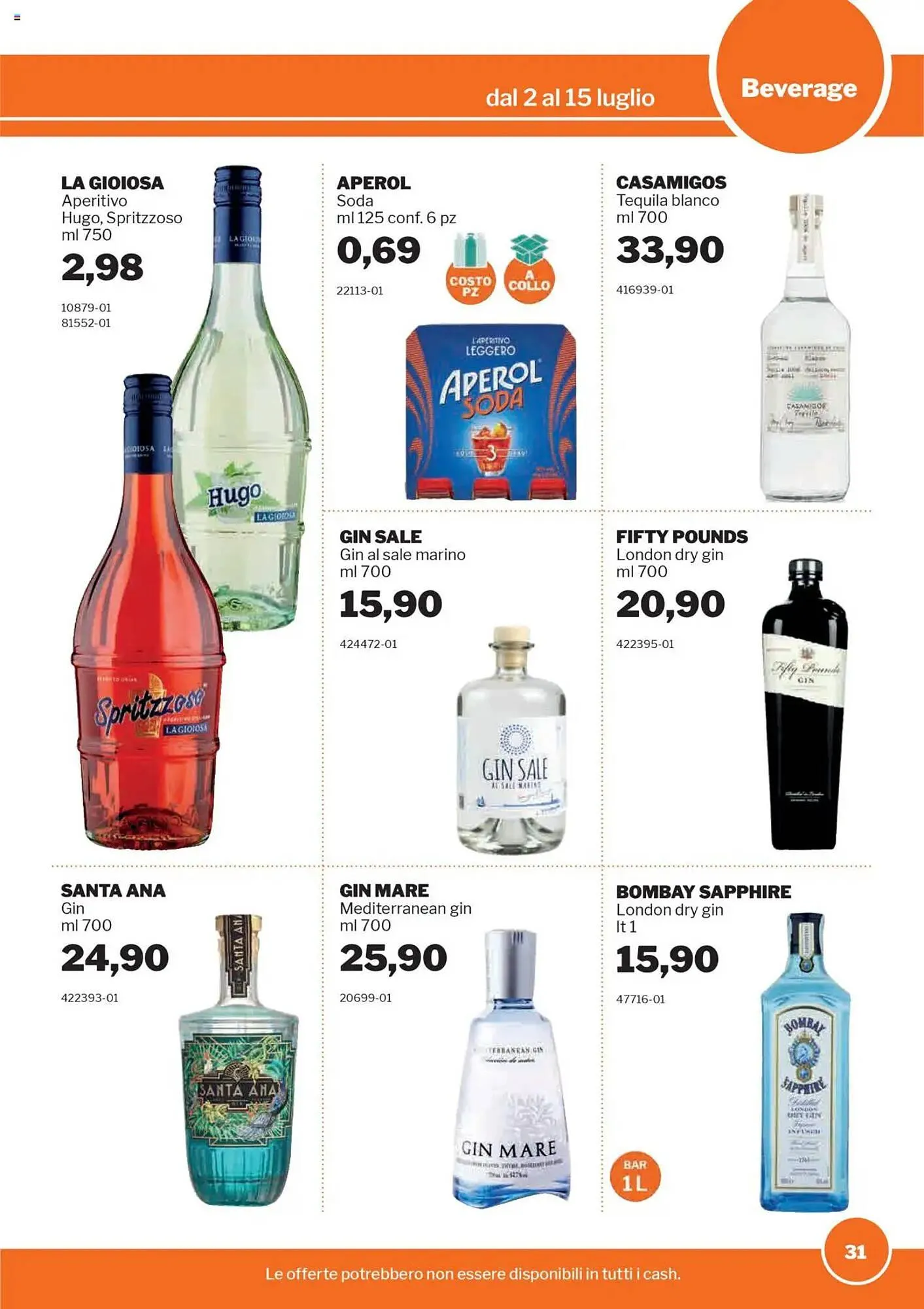 Volantino GrosMarket da 2 luglio a 15 luglio di 2025 - Pagina del volantino 31
