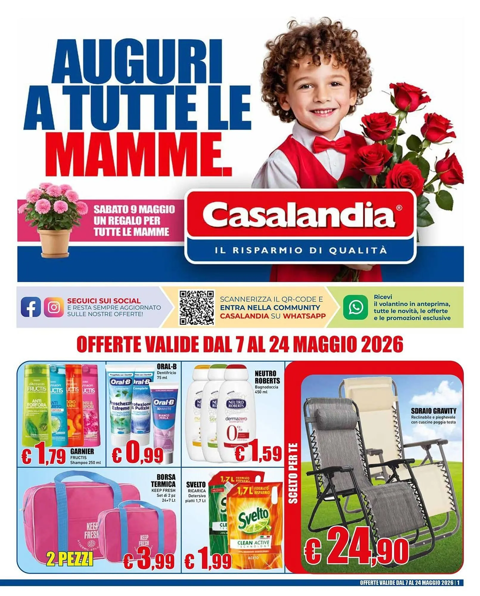 Volantino Casalandia da 7 maggio a 24 maggio di 2026 - Pagina del volantino 1