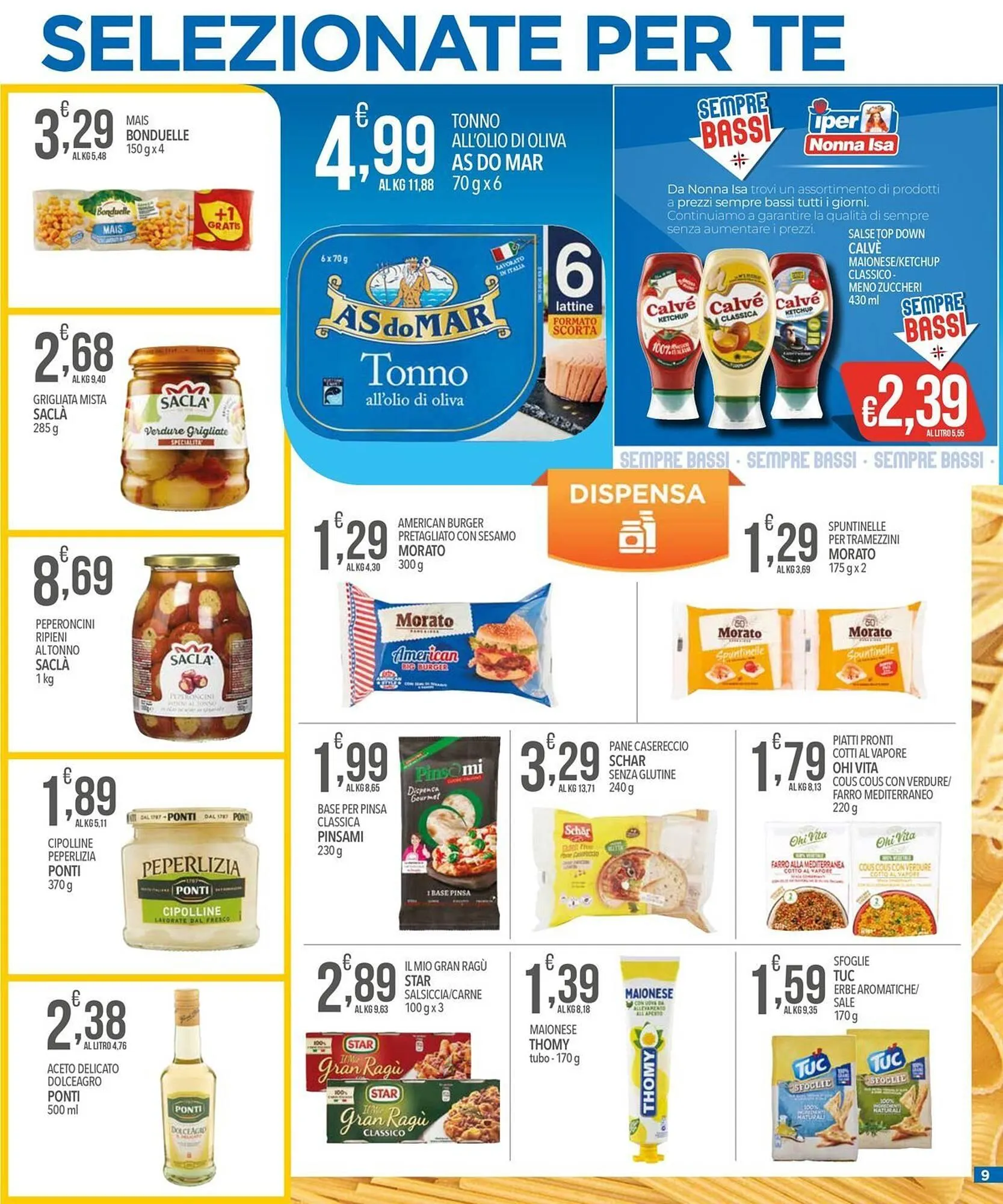 Volantino Iper Nonna Isa da 7 agosto a 18 agosto di 2025 - Pagina del volantino 9