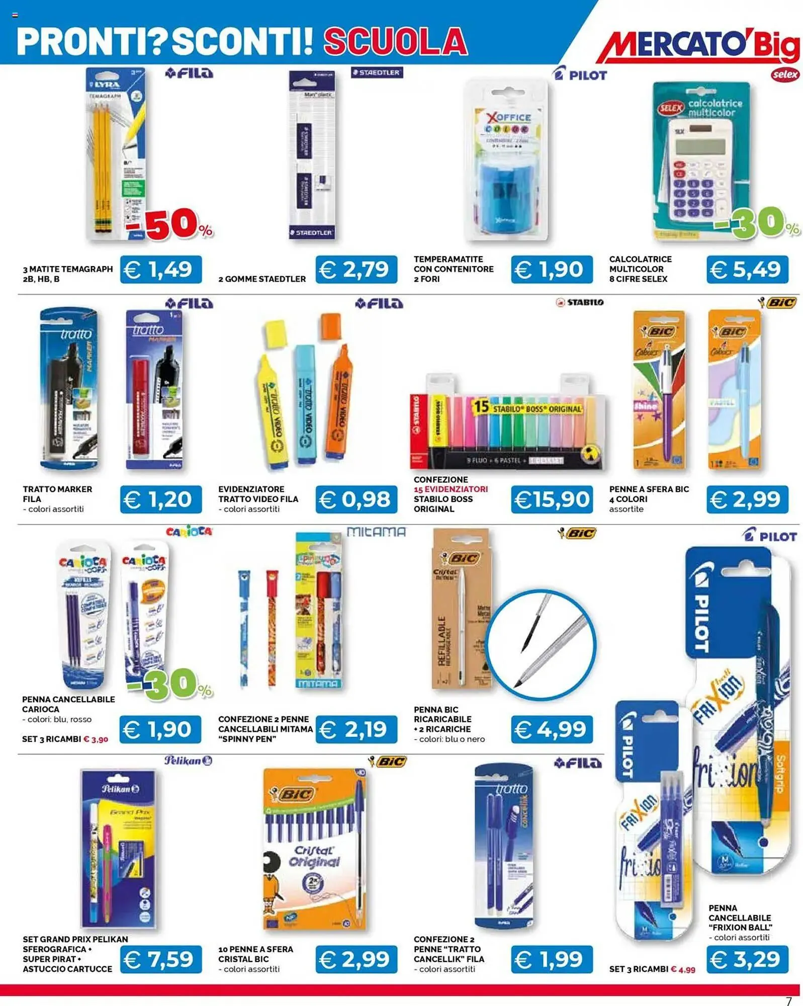 Volantino Mercatò Big da 7 agosto a 21 settembre di 2025 - Pagina del volantino 7