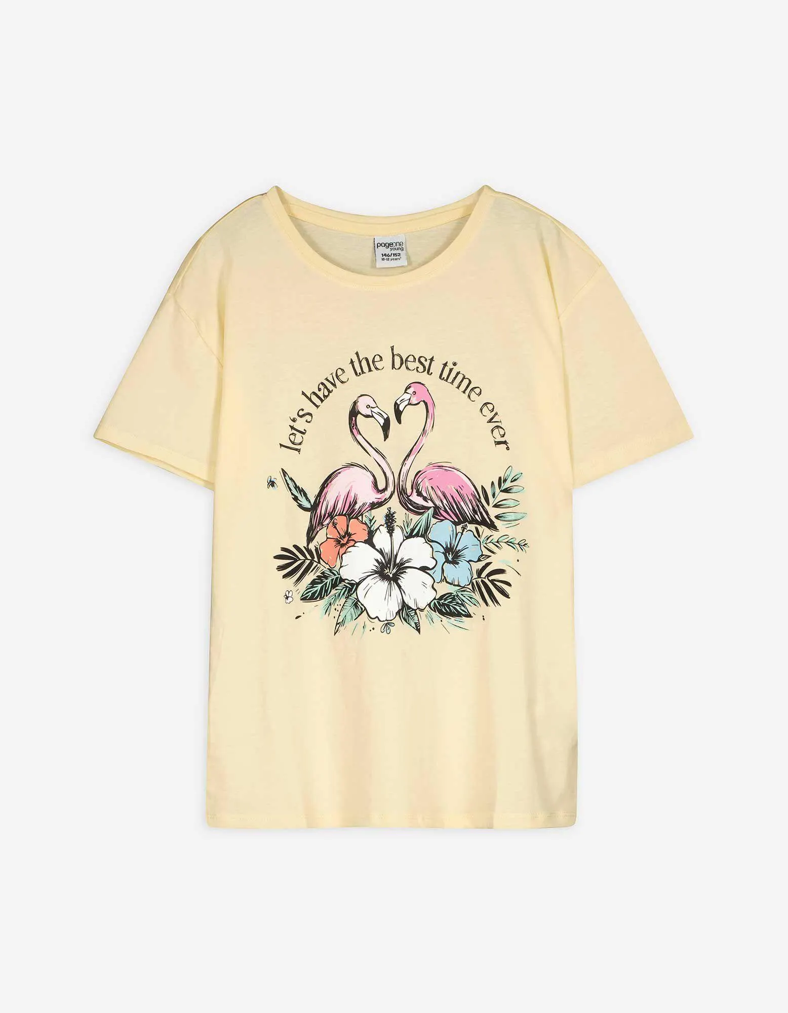 T-shirt - Stampa - giallo chiaro