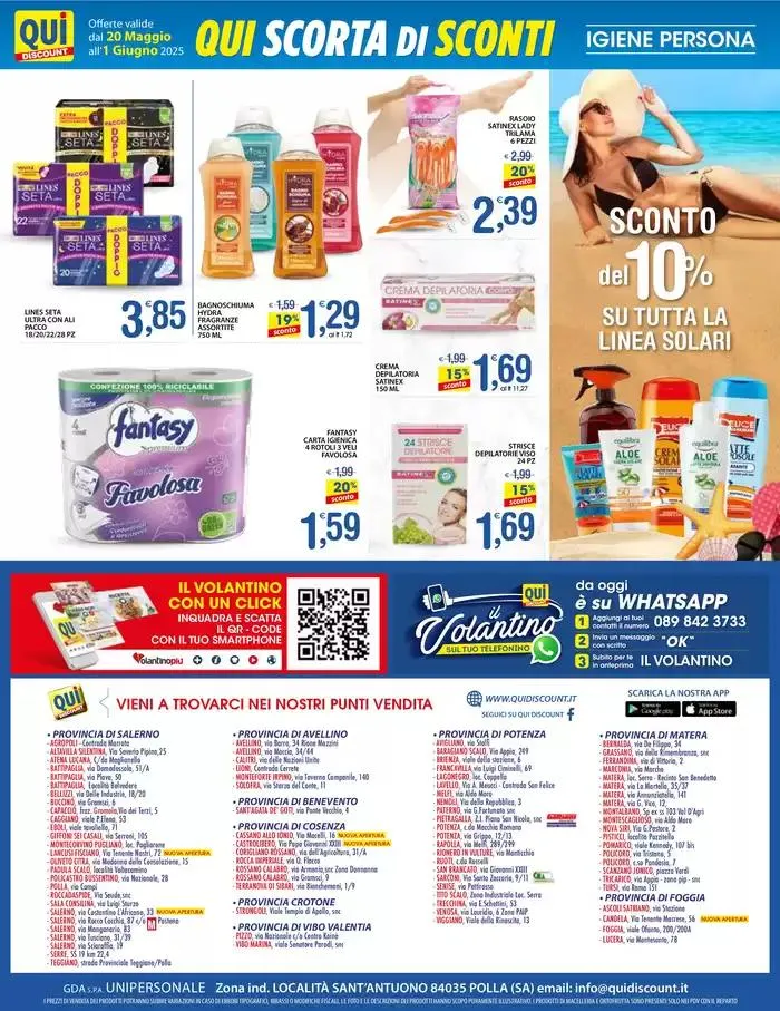 Qui scorta di sconti da 20 maggio a 1 giugno di 2025 - Pagina del volantino 8