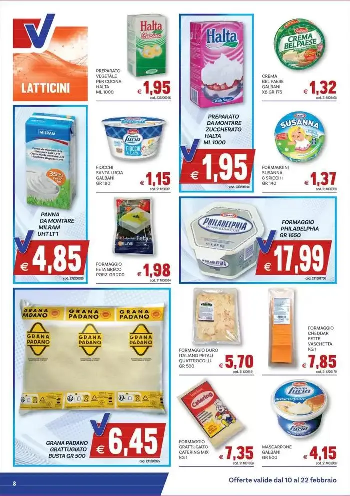 Guida alle offerte da 10 febbraio a 22 febbraio di 2025 - Pagina del volantino 8