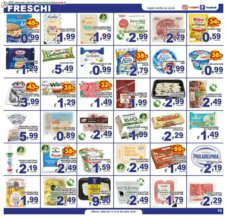 Buon Natale da 13 dicembre a 24 dicembre di 2024 - Pagina del volantino 13