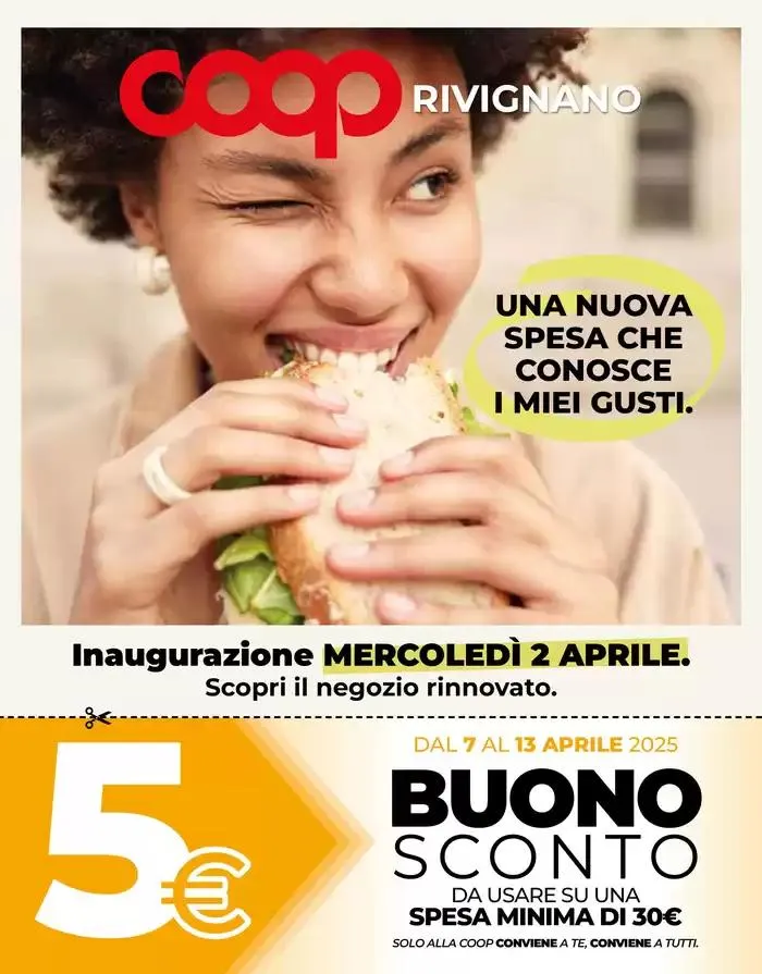 La tua nuova spesa da 3 aprile a 10 aprile di 2025 - Pagina del volantino 1