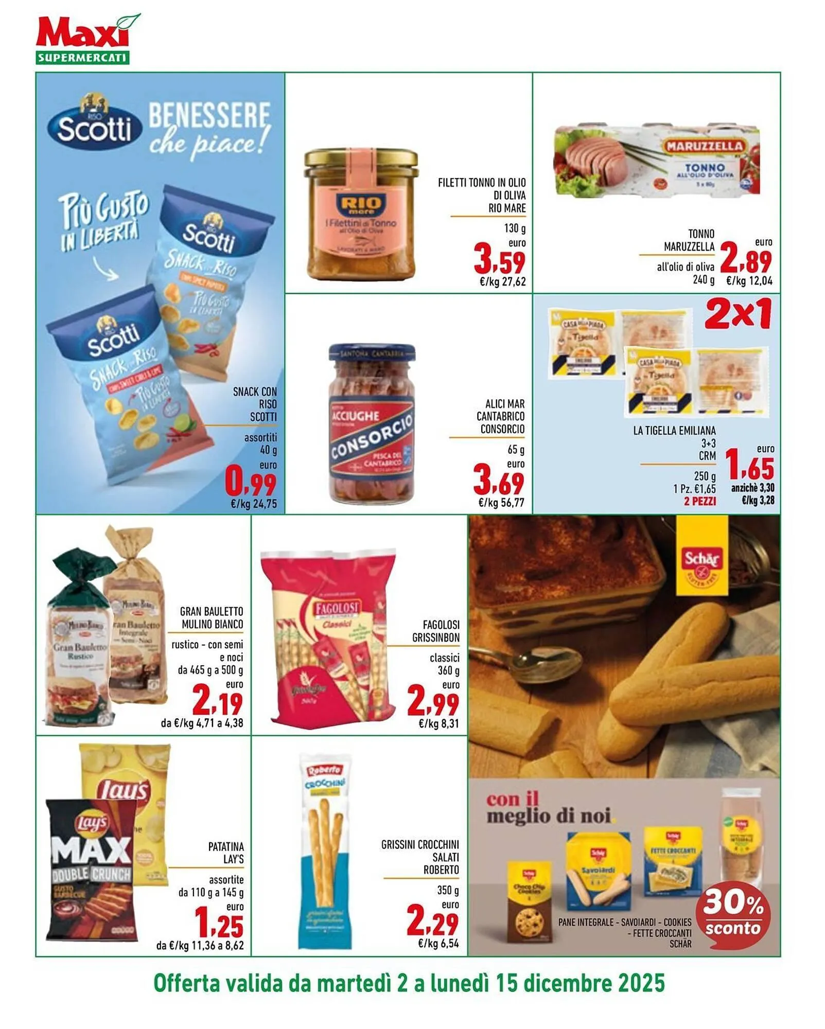 Volantino Maxi Supermercati da 2 dicembre a 15 dicembre di 2025 - Pagina del volantino 10