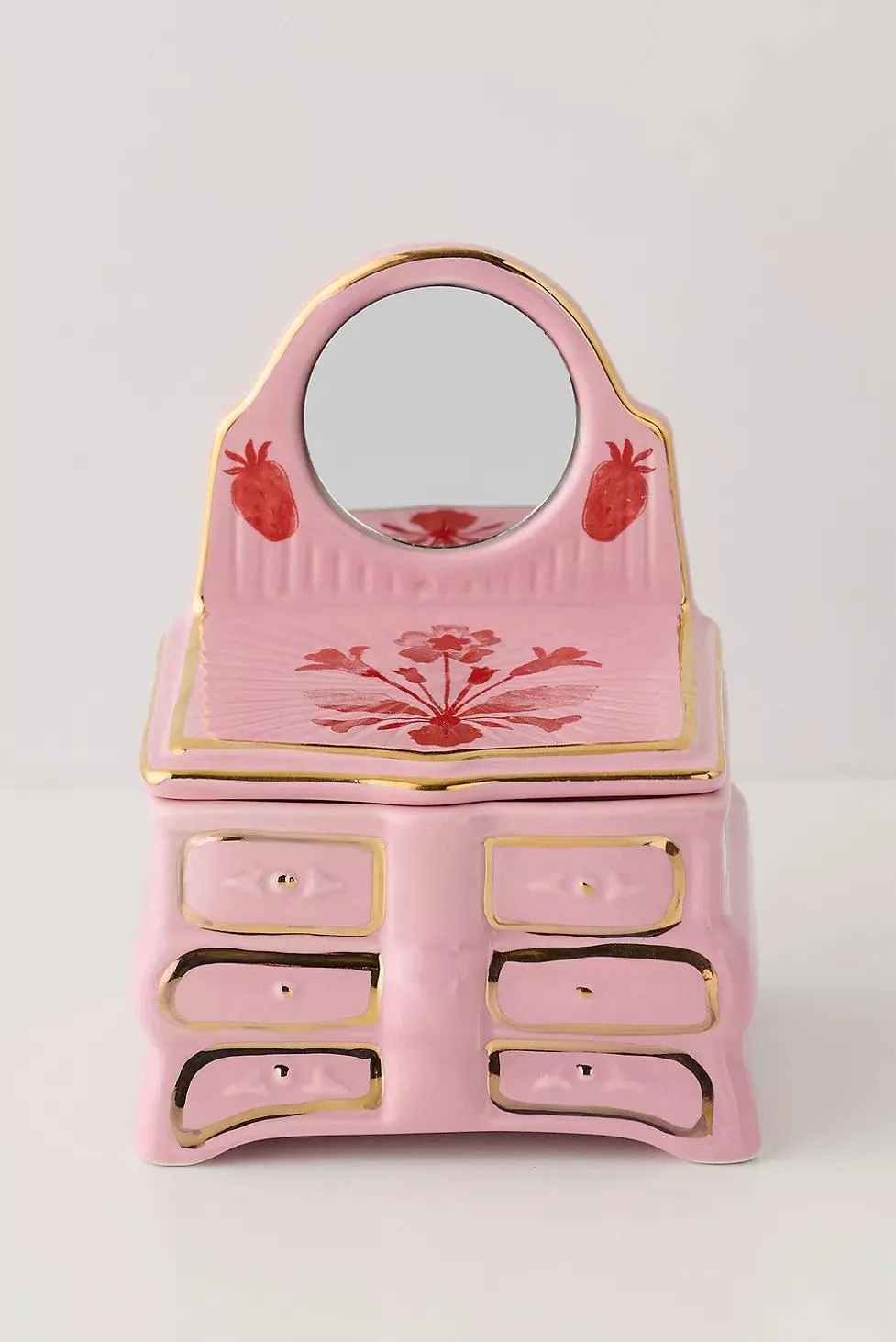 Pink Dresser Trinket Box