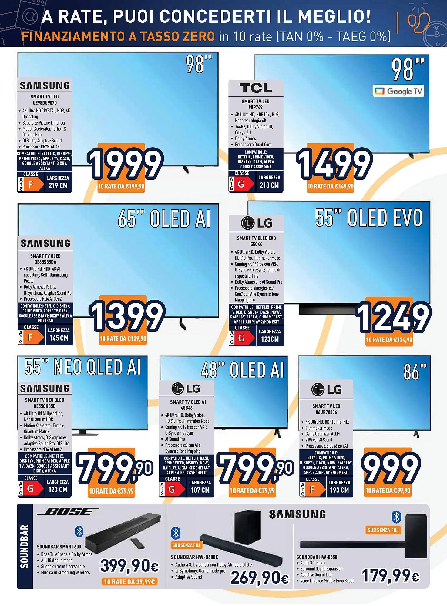 Volantino Unieuro da 28 febbraio a 19 marzo di 2025 - Pagina del volantino 17