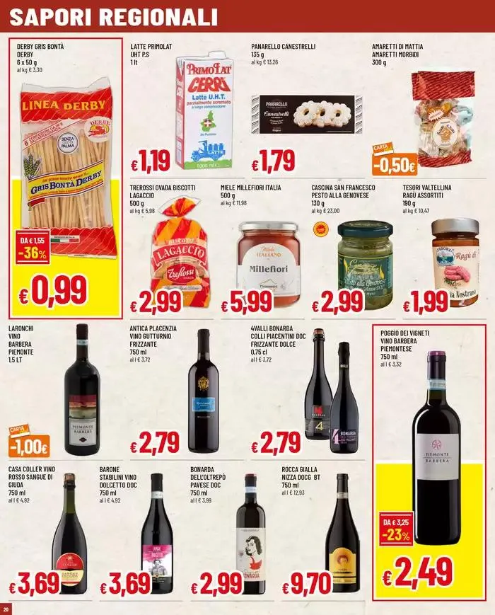 SOTTOCOSTO da 28 marzo a 5 aprile di 2025 - Pagina del volantino 20