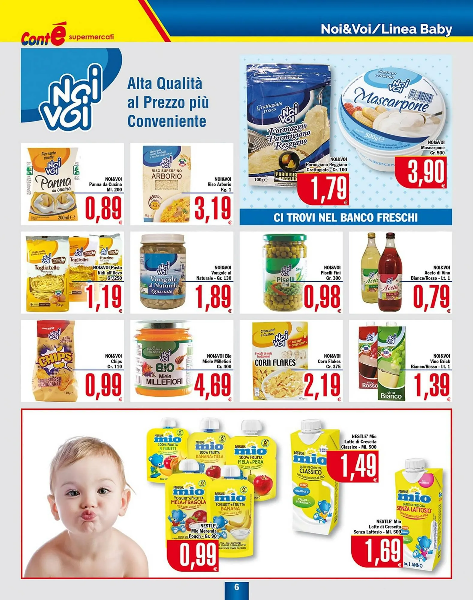 Volantino Conté Supermercati da 2 aprile a 10 aprile di 2024 - Pagina del volantino 6