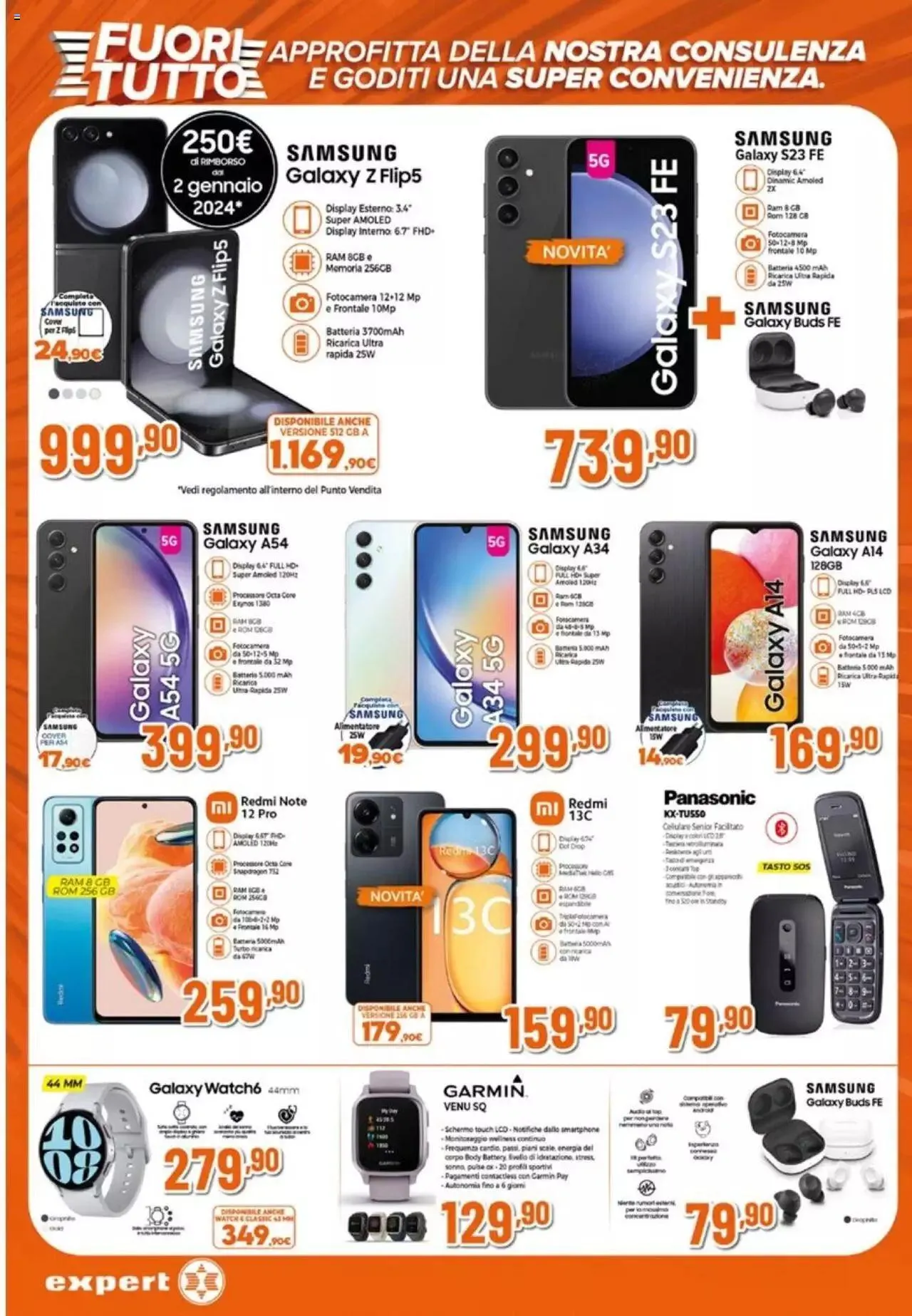 Expert - Napoli volantino da 3 gennaio a 10 gennaio di 2024 - Pagina del volantino 4