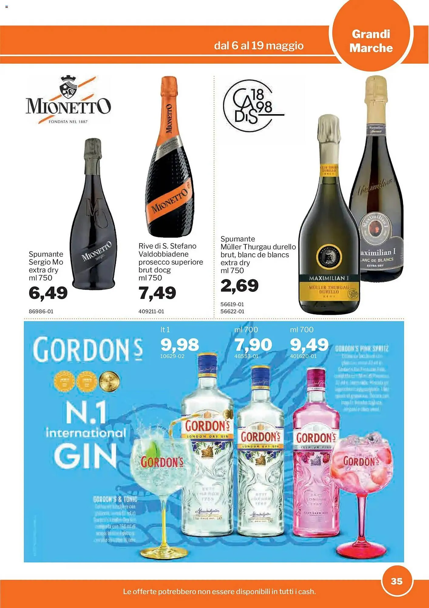 Volantino GrosMarket da 6 maggio a 19 maggio di 2026 - Pagina del volantino 35