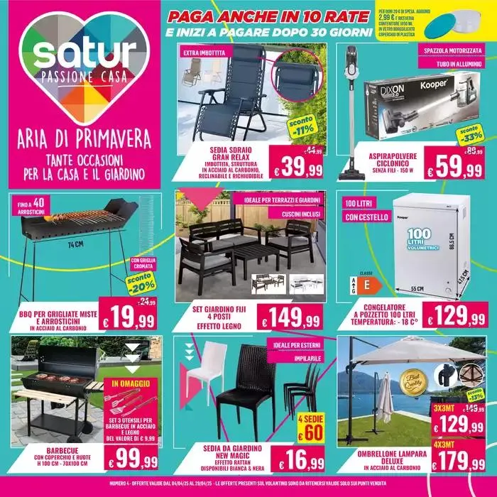 Paga anche in 10 rate da 7 aprile a 30 aprile di 2025 - Pagina del volantino 1