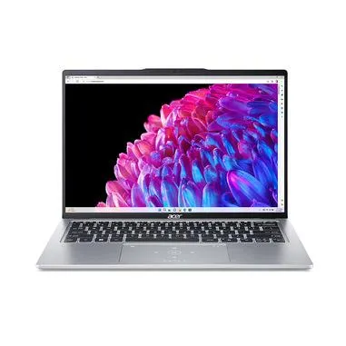 Acer SWIFT GO 14 SFG14-73-73TU Intel Core Ultra 7 155U Computer portatile 35,6 cm (14") 2.8K 16 GB DDR5-SDRAM 512 GB SSD Wi-Fi 6E (802.11ax) Windows 11 Home Argento