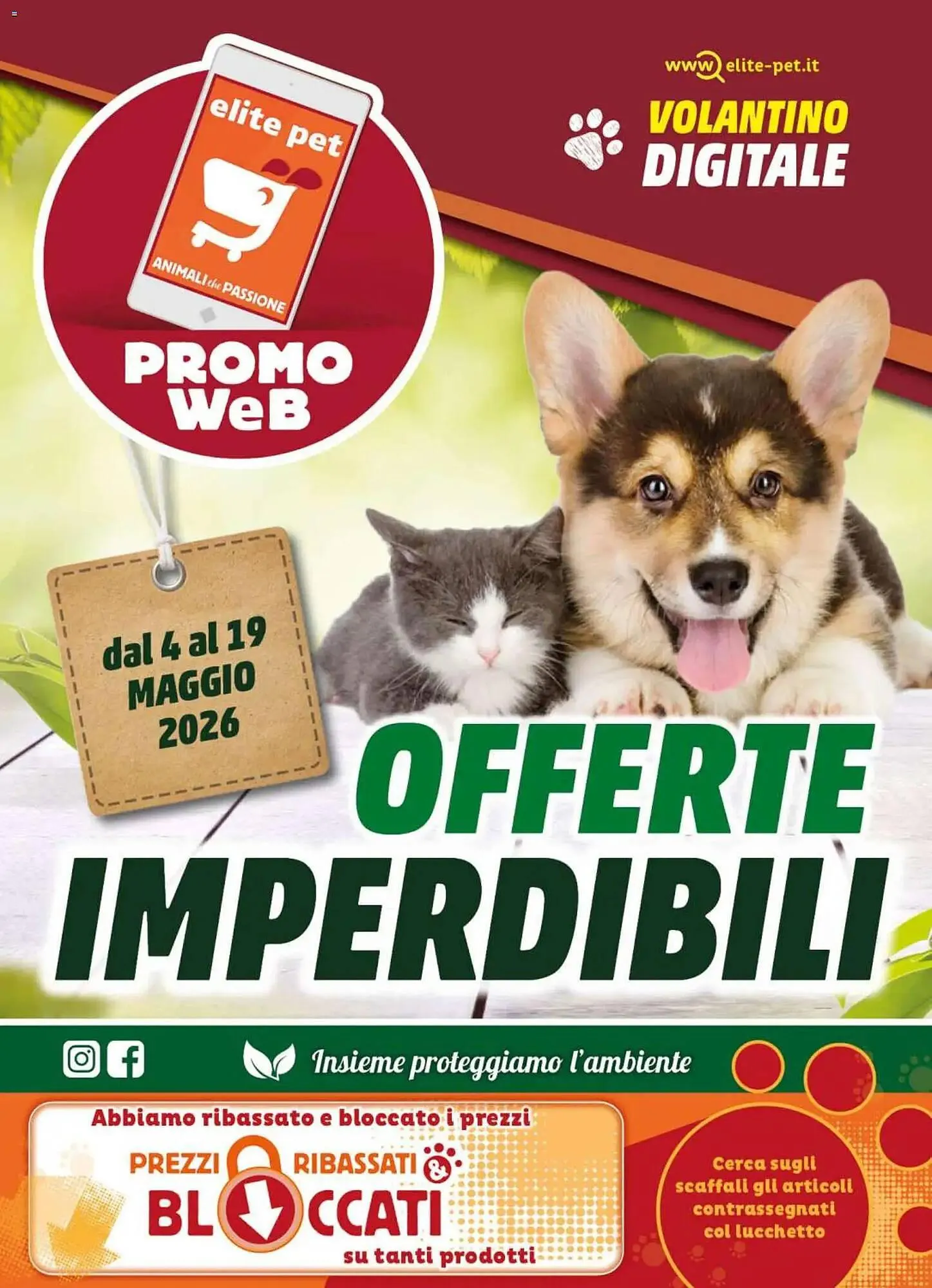Volantino Elite Pet da 4 maggio a 19 maggio di 2026 - Pagina del volantino 1
