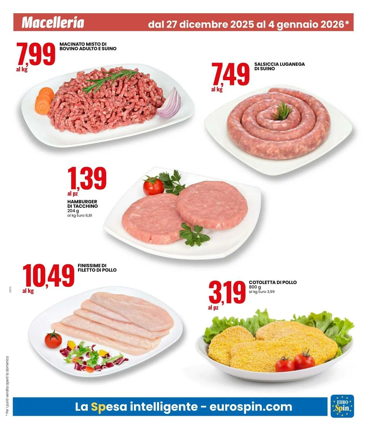 EURO Spin Volantino attuale da 27 dicembre a 4 gennaio di 2026 - Pagina del volantino 3