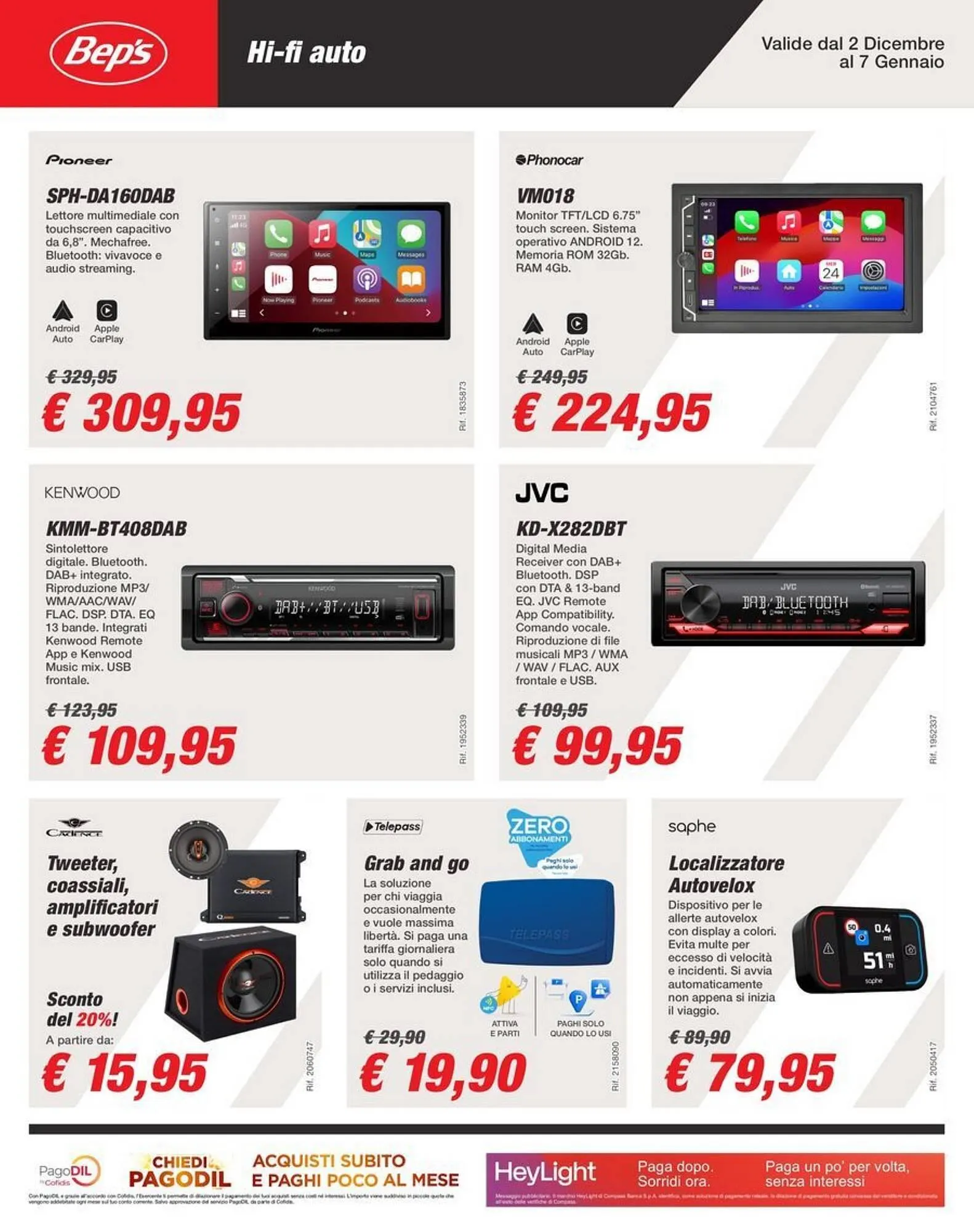 Volantino Bep's da 2 dicembre a 7 gennaio di 2026 - Pagina del volantino 12